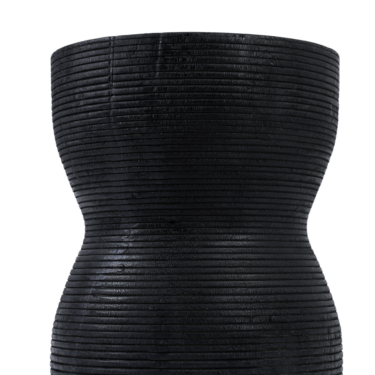 Der Kotoran Hocker Schwarz ø35cm 