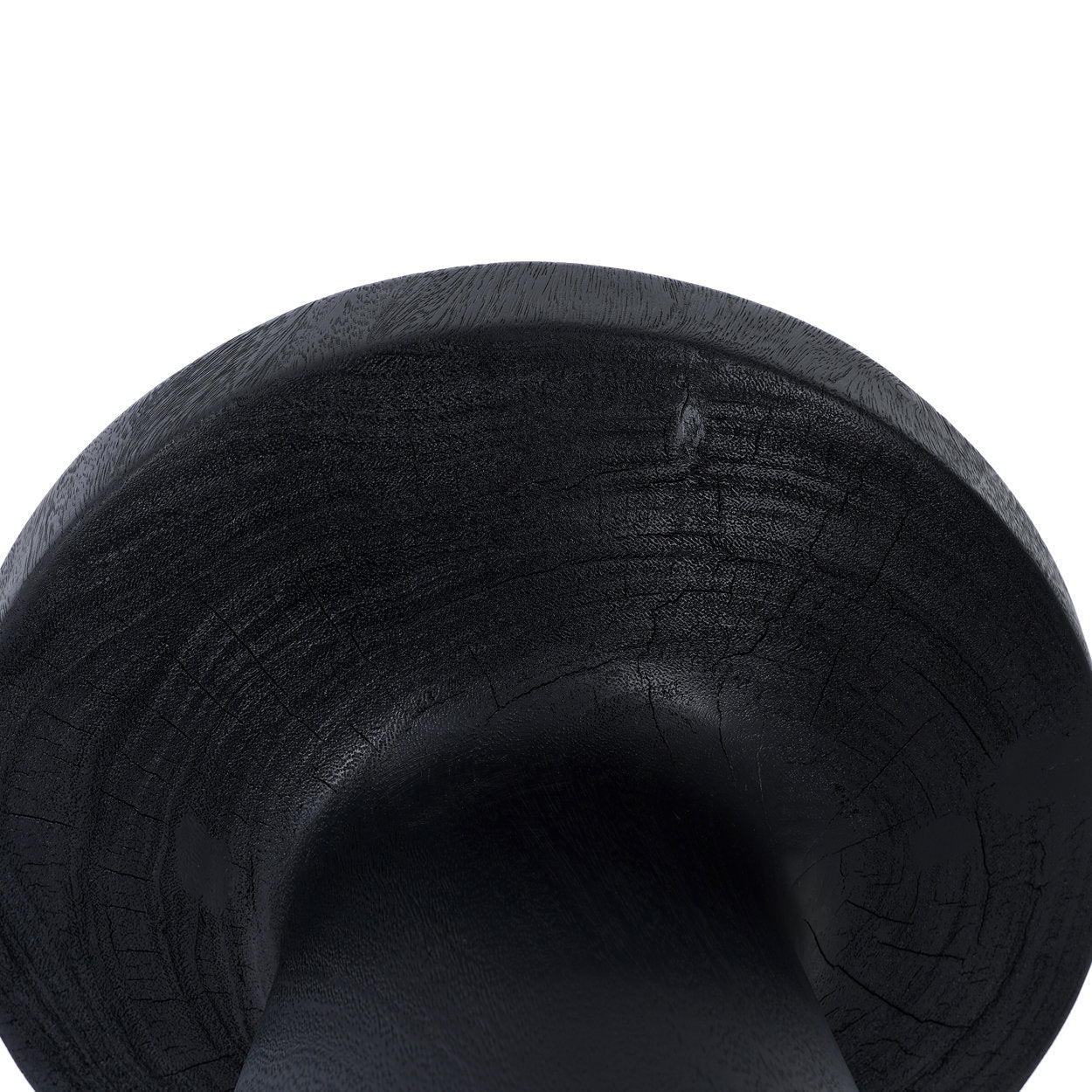Der Fiji Beistelltisch Schwarz ø40cm 