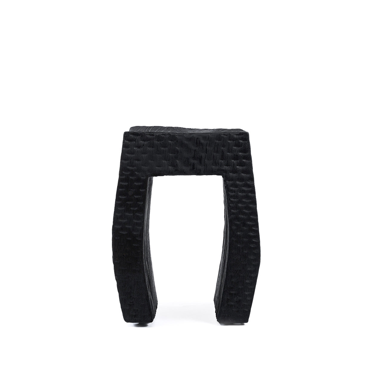 Der Montano Hocker Schwarz ø38cm 