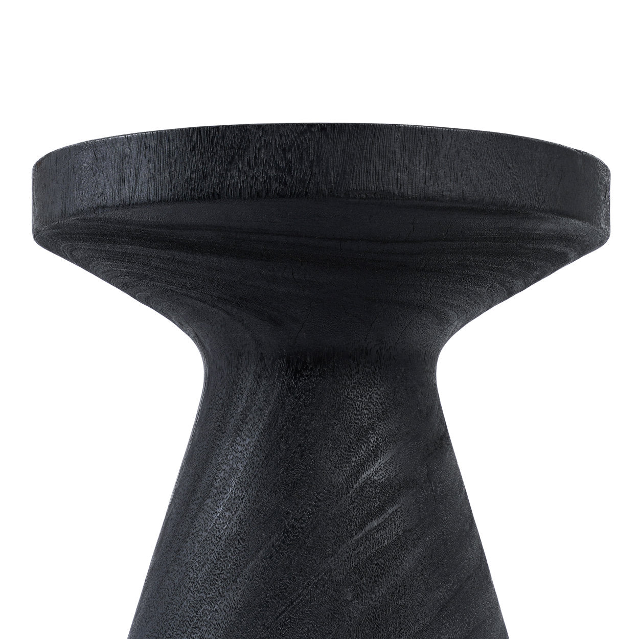 The Gravity Side Table Black ø40cm
