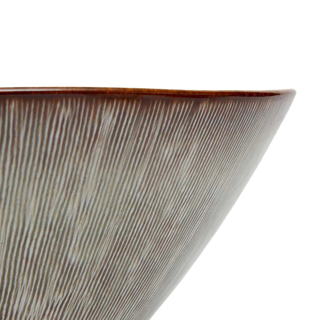 The Peniche Serving bowl ø26cm Grey