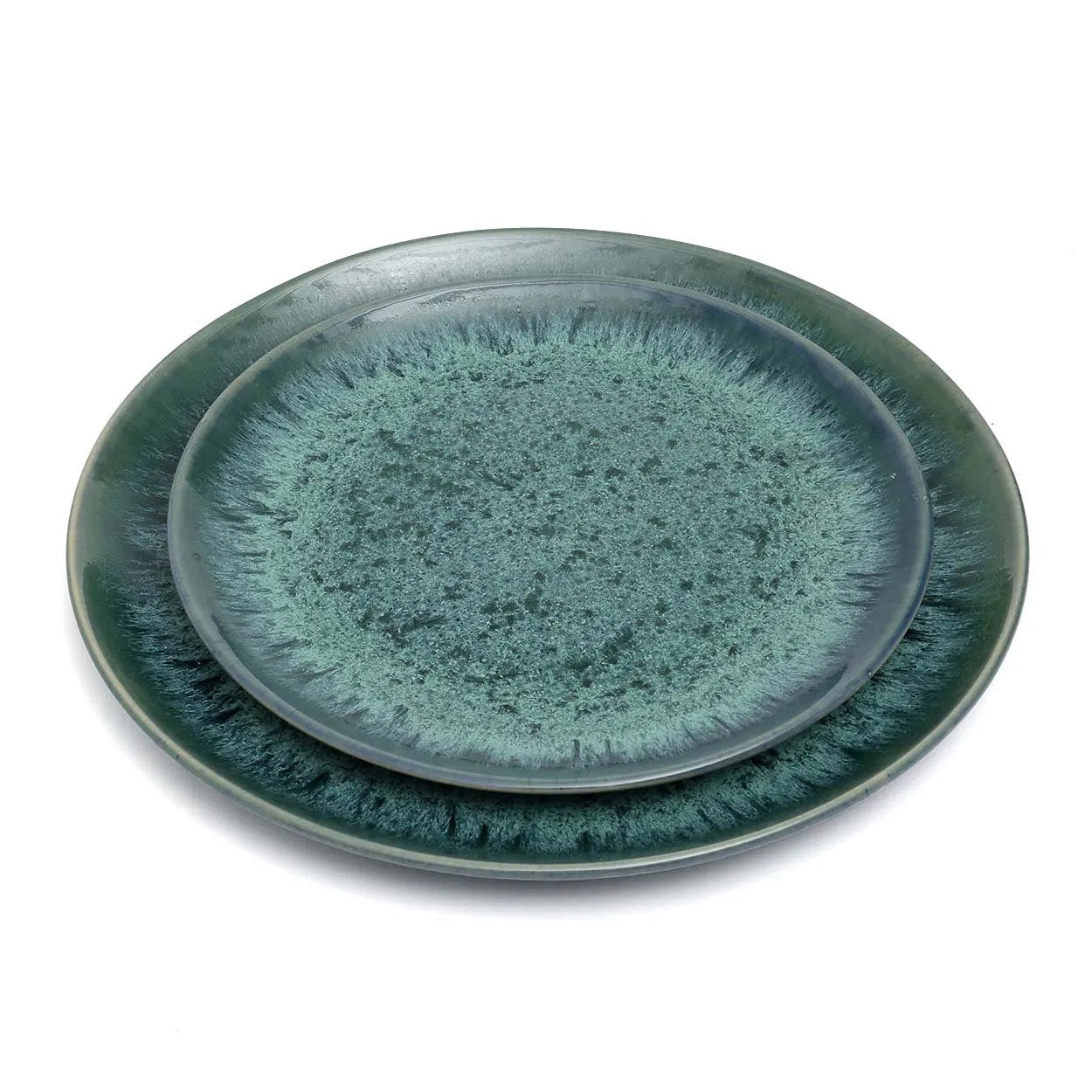 Aqua Salad Plate Blue ø22cm
