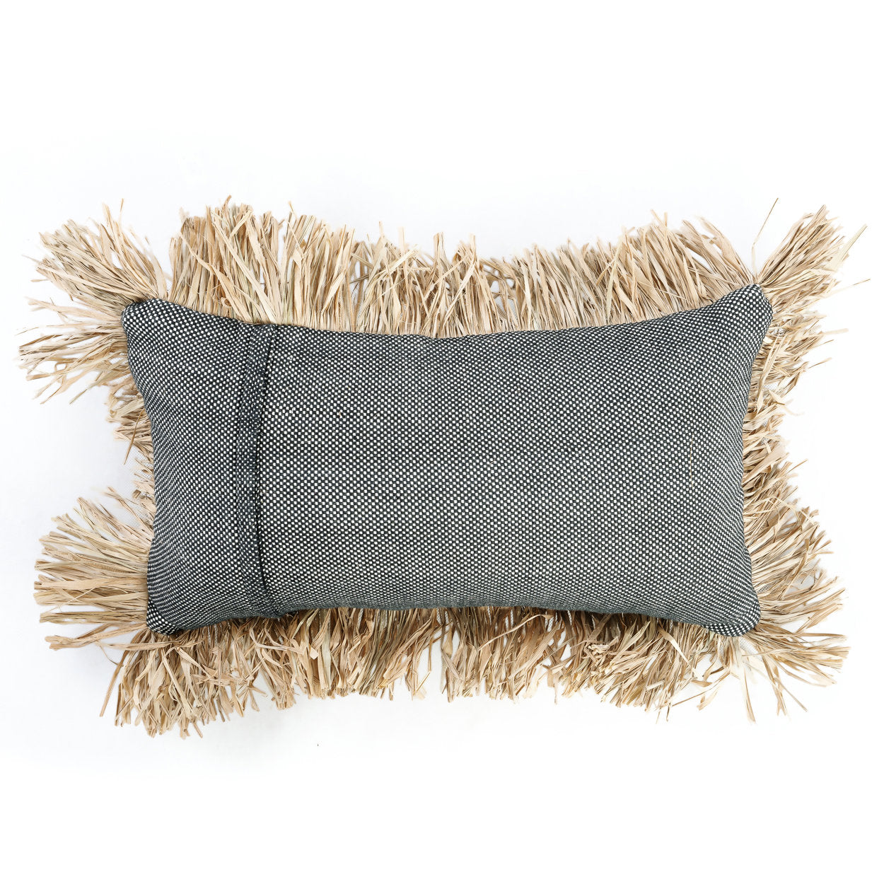 Der Cotton Bonita Kissenbezug Natur Schwarz 30x50cm