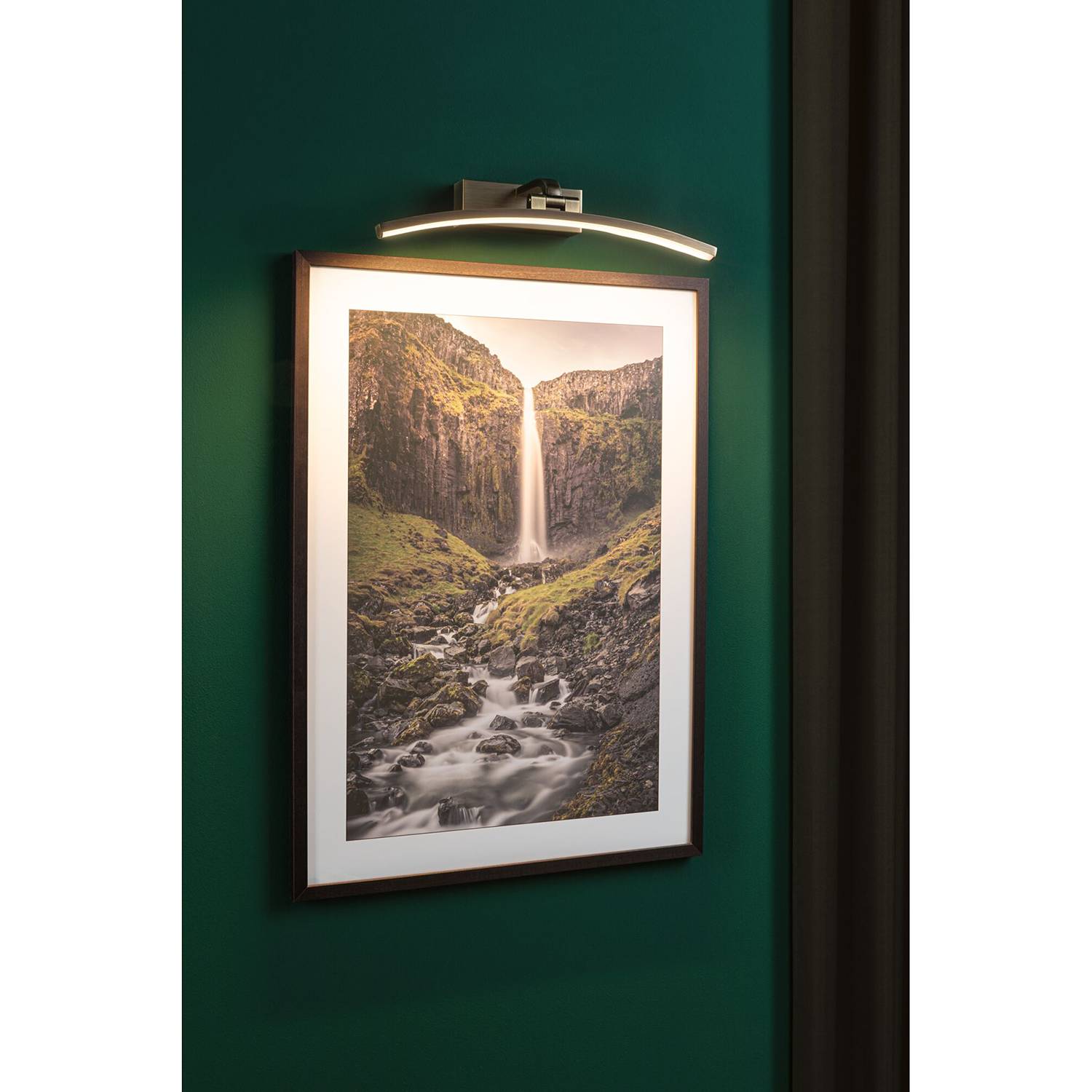 1-Light Bento V LED Wall Light Polyacrylic Aluminium 