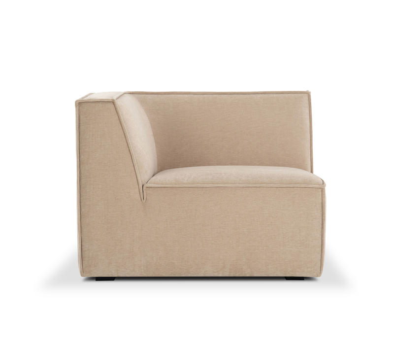 Dane 1-Seater Corner Module Left Pasha Dune
