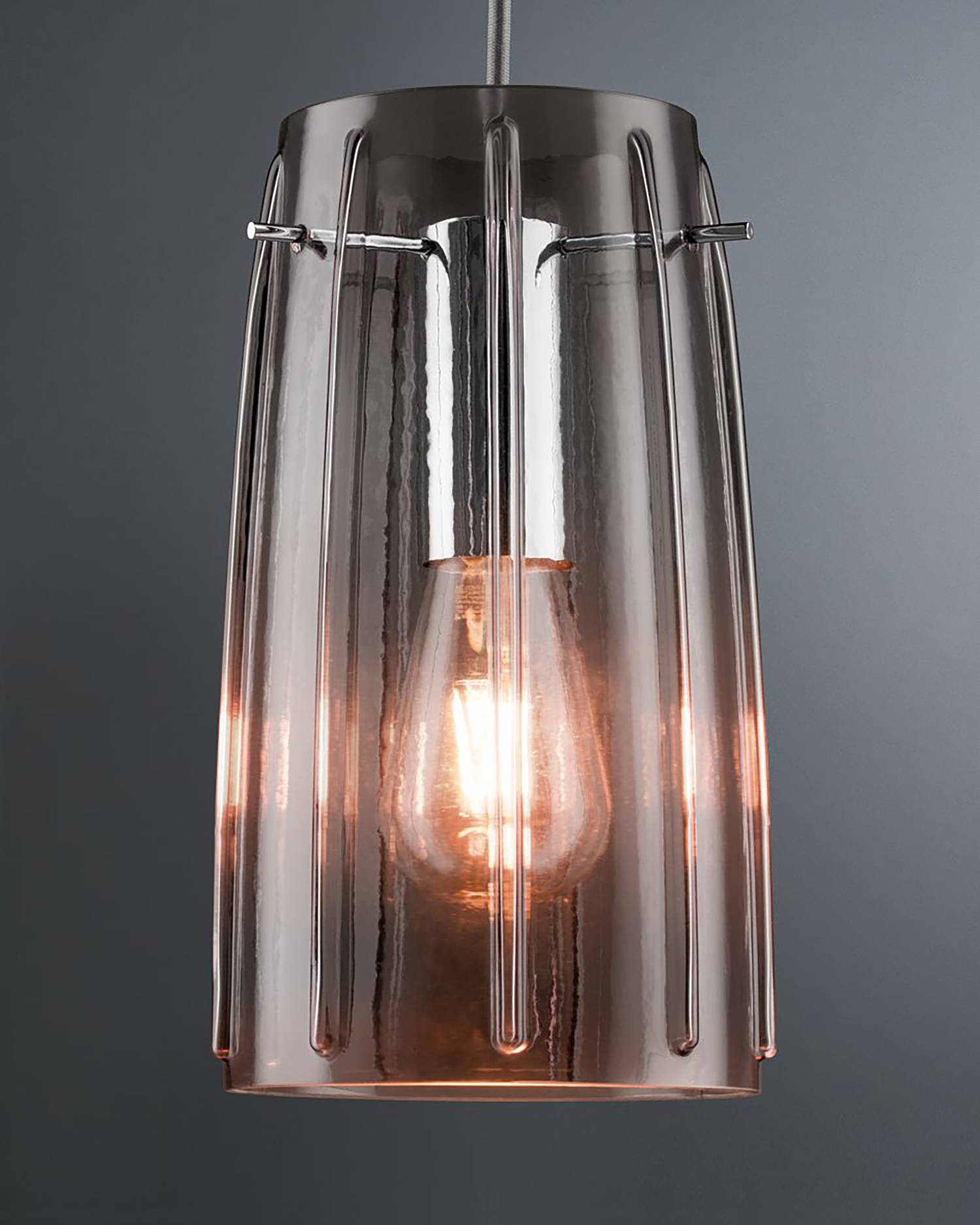 Urail 2Easy Drio Lampshade Smoked Glass Grey