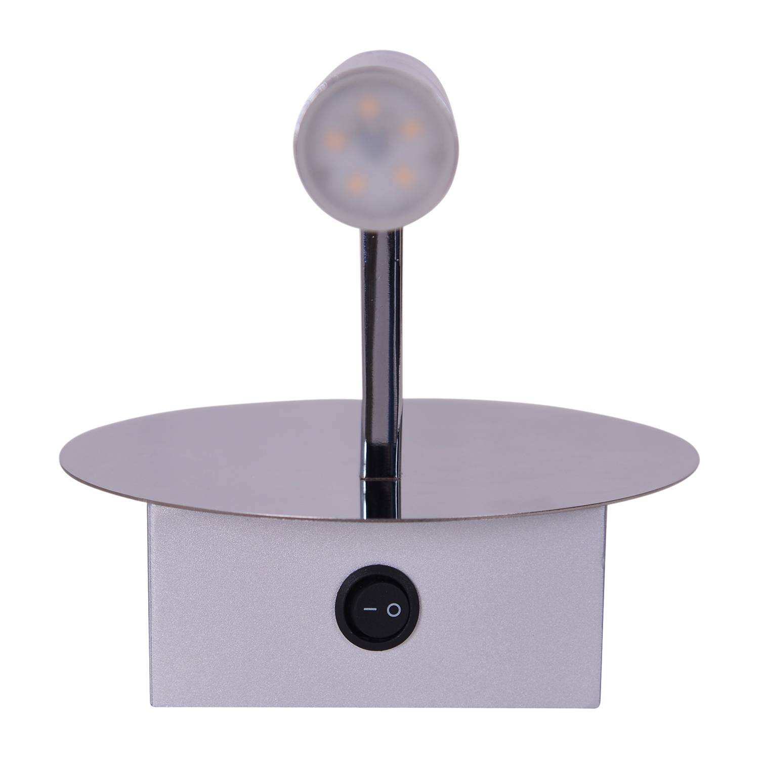 1-Light Castle LED wall light acrylic glass steel 