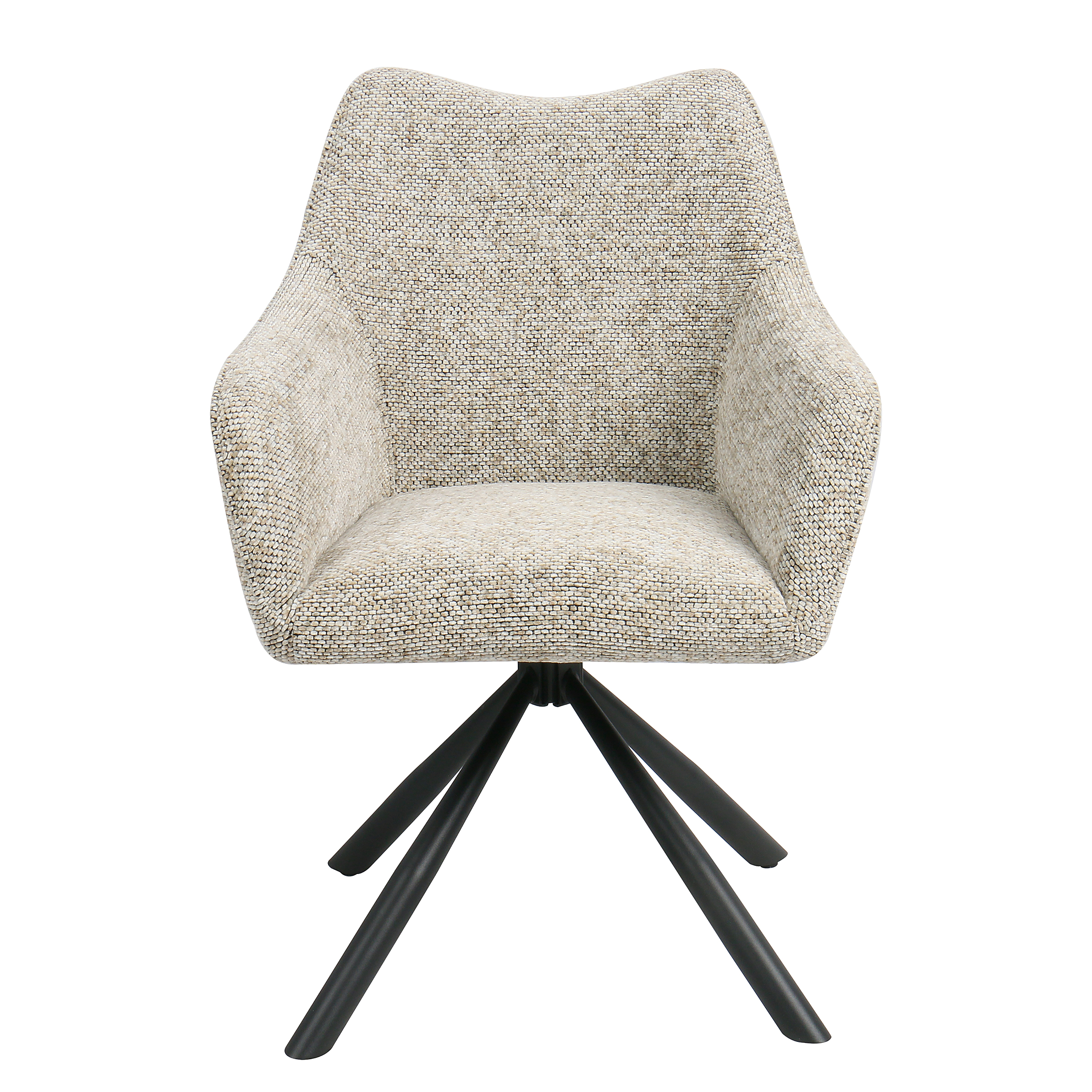 2x Armrest chair Tenun Beige