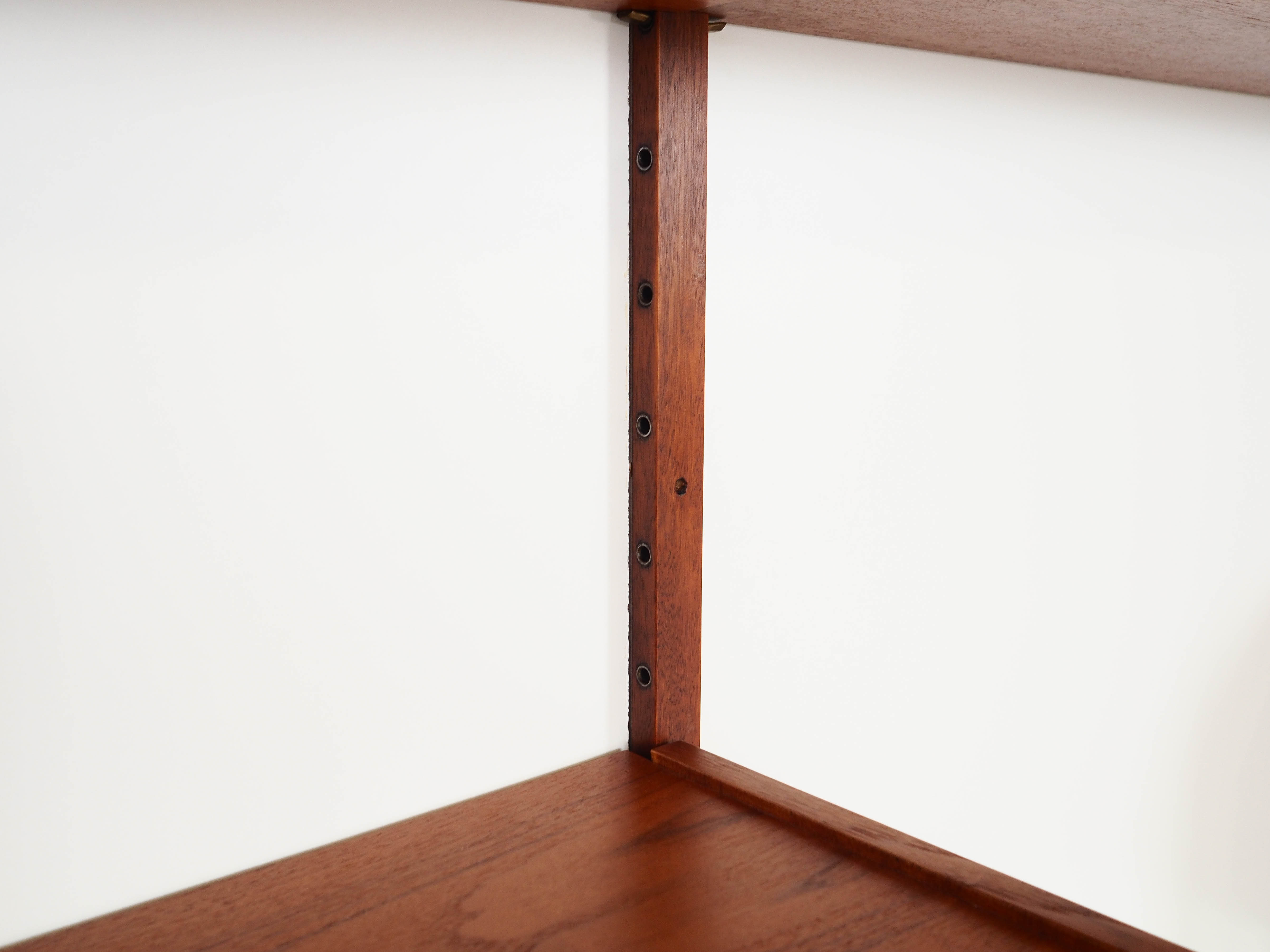 Teak shelf Brown 1960s