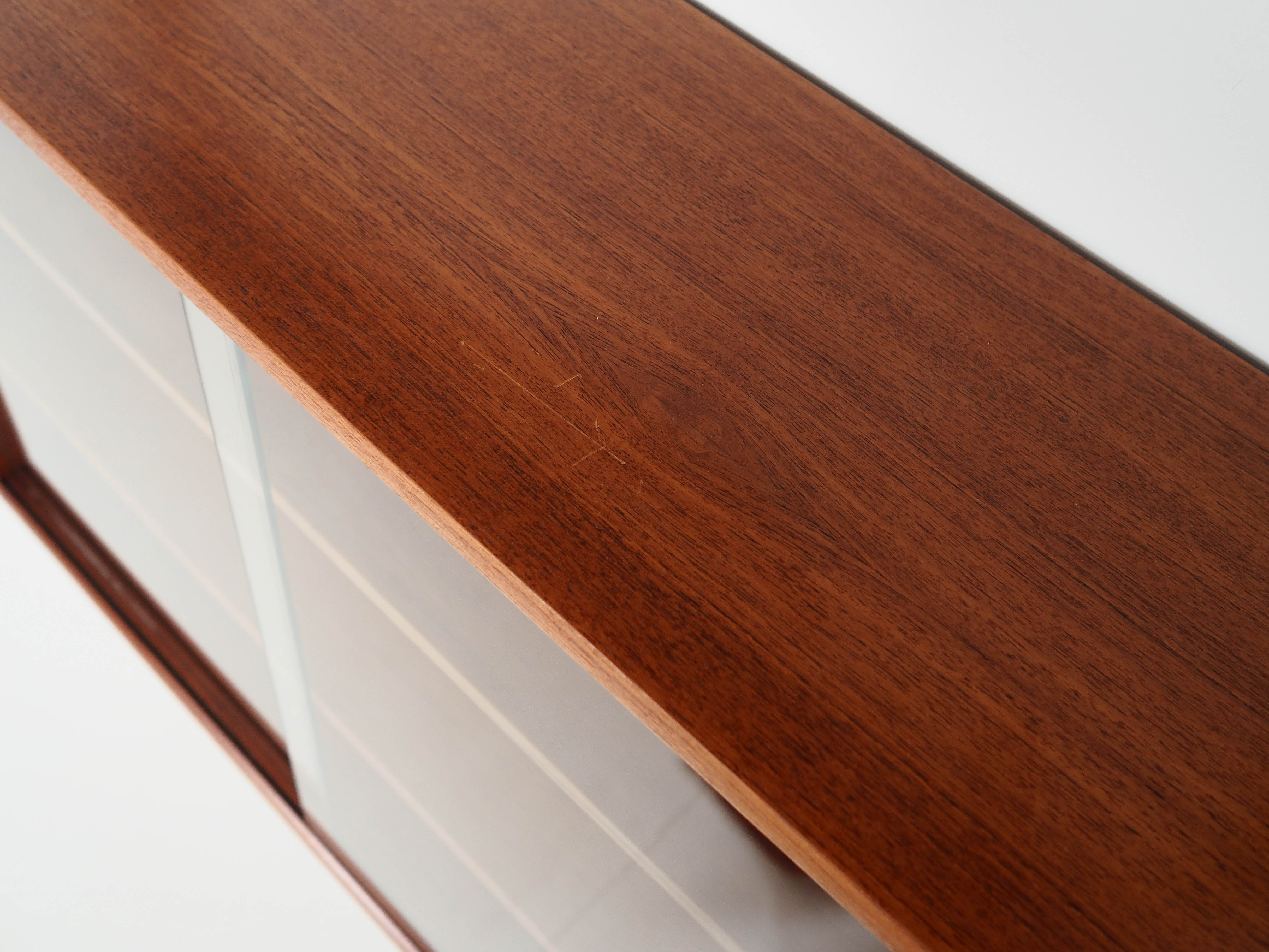 Teak shelf brown 1960s