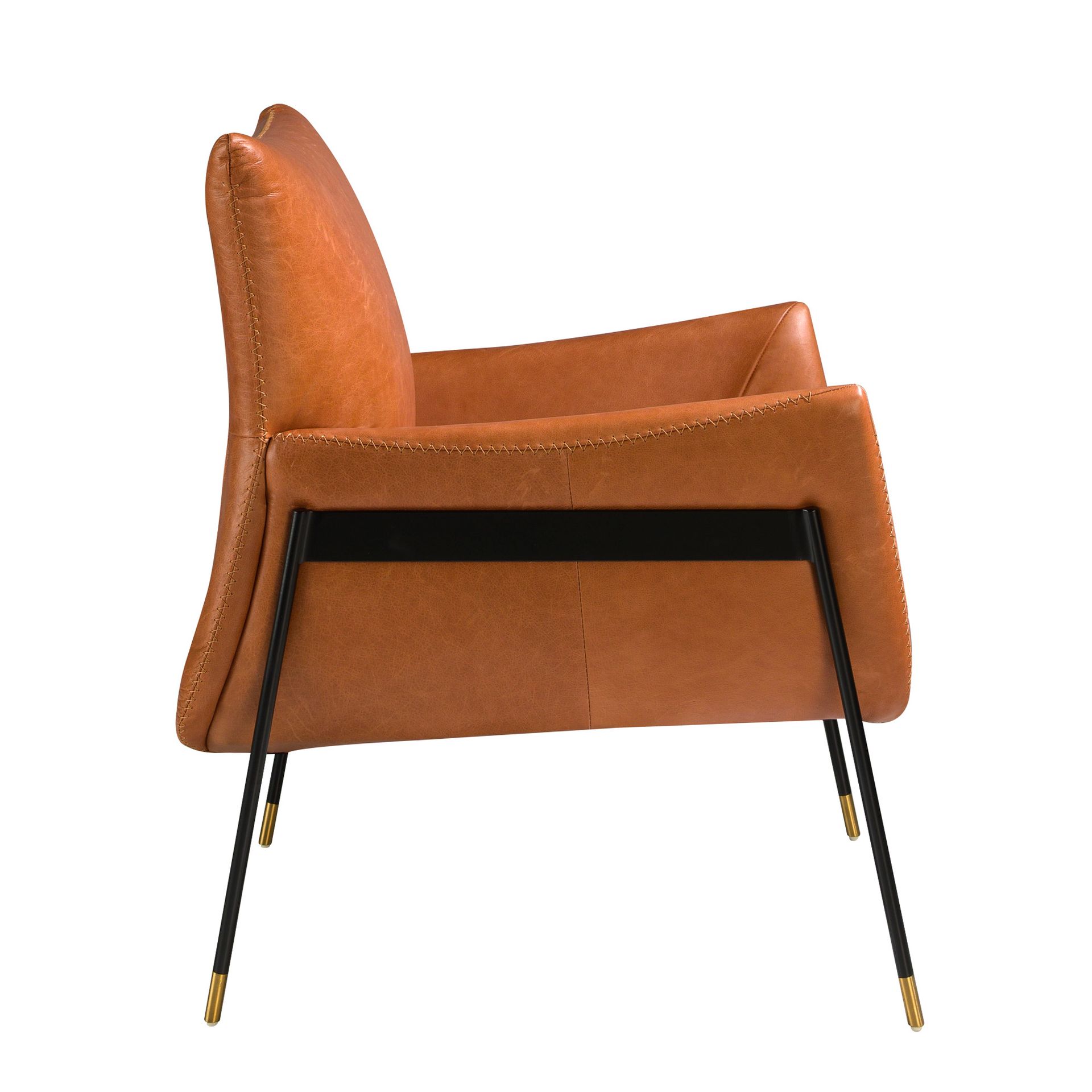 Armchair 5091 Leather Brown