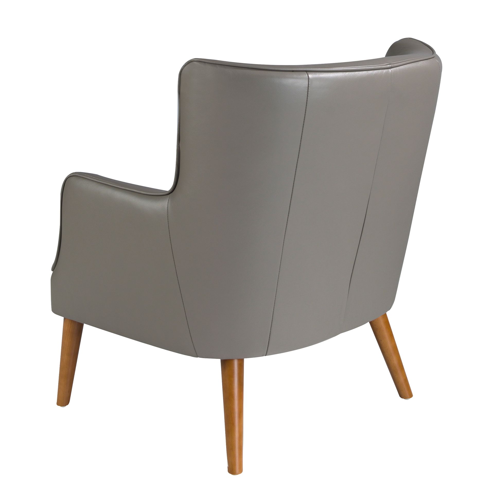 Chester Armchair 5085 Leather Dark Grey