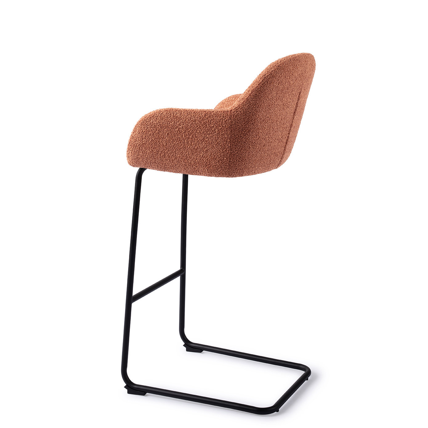 Kushi Barhocker Bernsteinorange