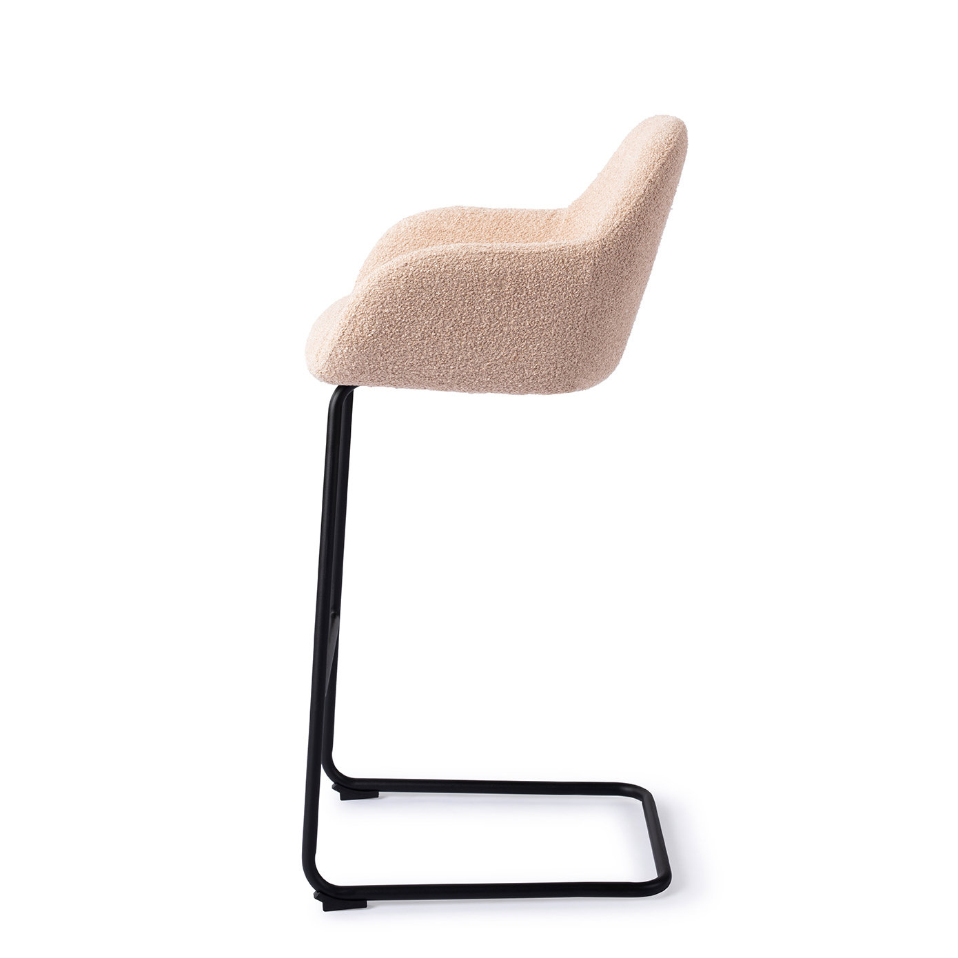 Kushi Bar Stool Linen-Beige