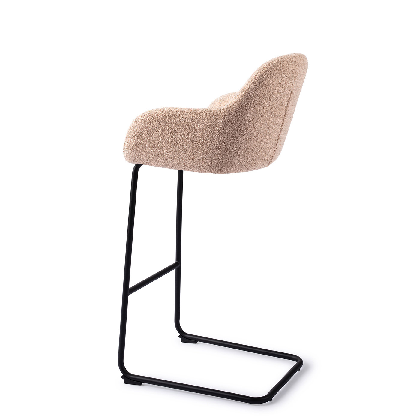 Kushi Bar Stool Linen-Beige