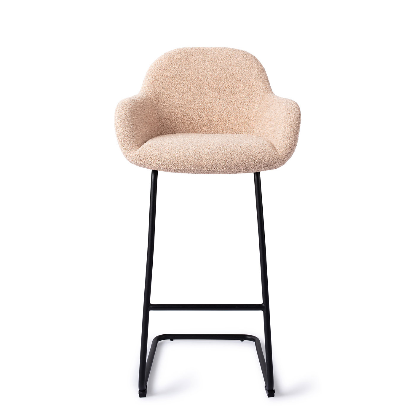 Kushi Bar Stool Linen-Beige