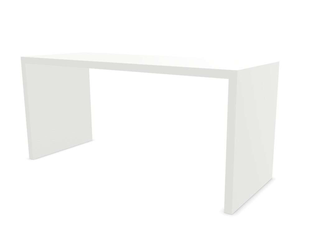 ME07210 Closed Konferenztisch / Esstisch Holz 240 x 90 cm