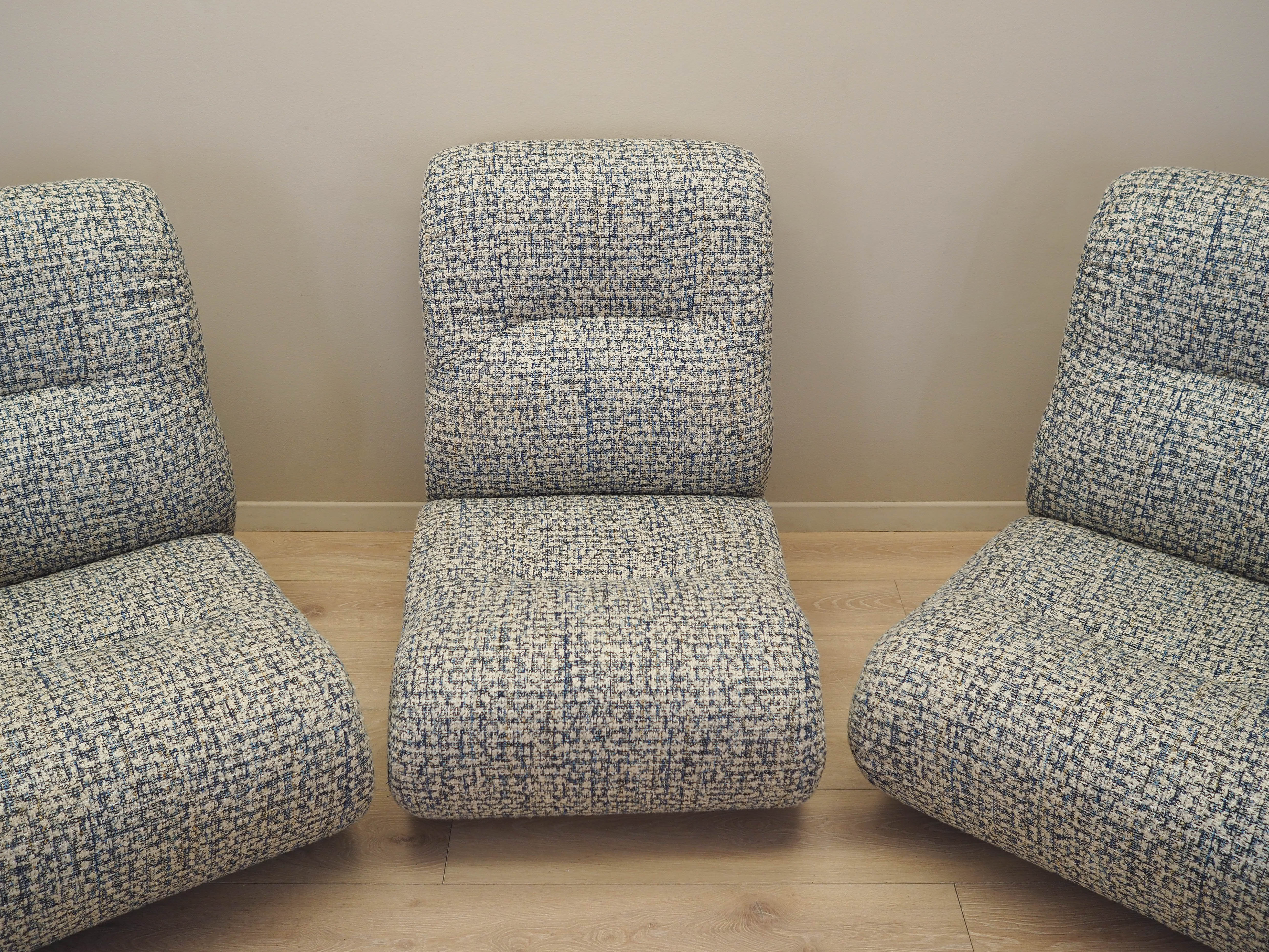 Modulares Sofa 3-teilig 1960er Jahre 
