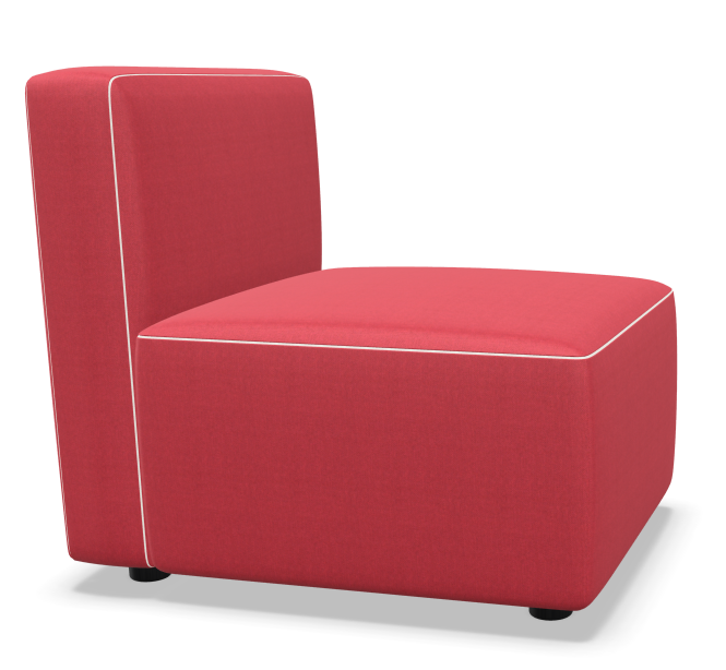 Dado SF0301 Sofa Module 1-Seater Red