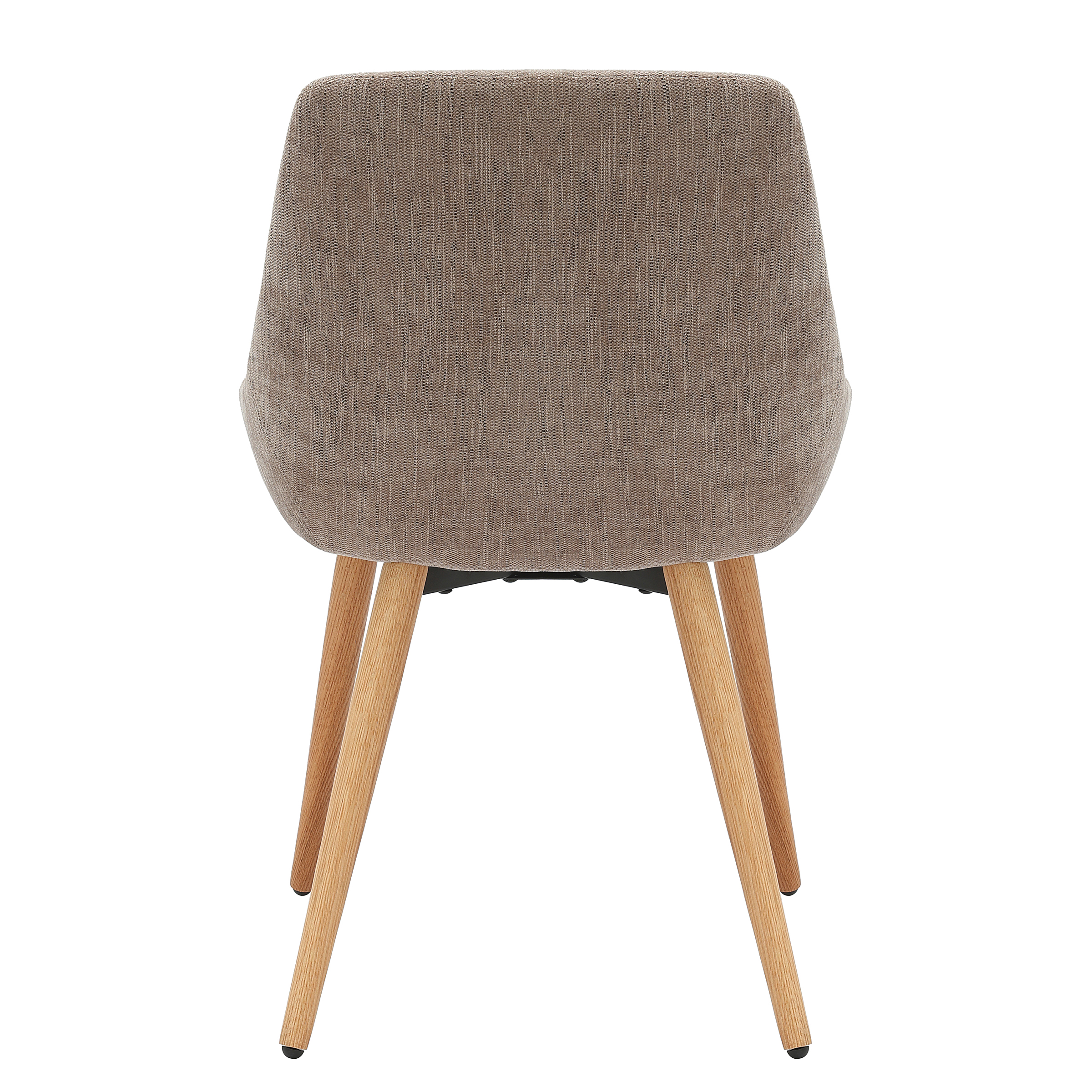 2x Lakins Upholstered Chair Taupe