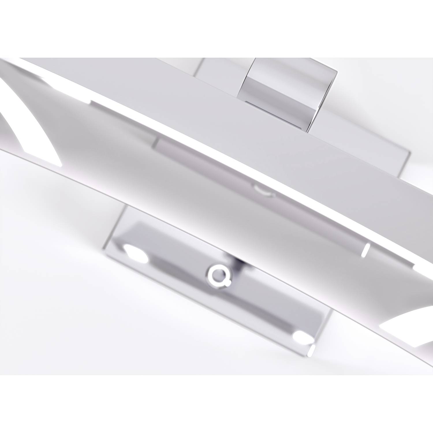 Paros Cosmetic Mirror with Lighting Aluminium Chrome