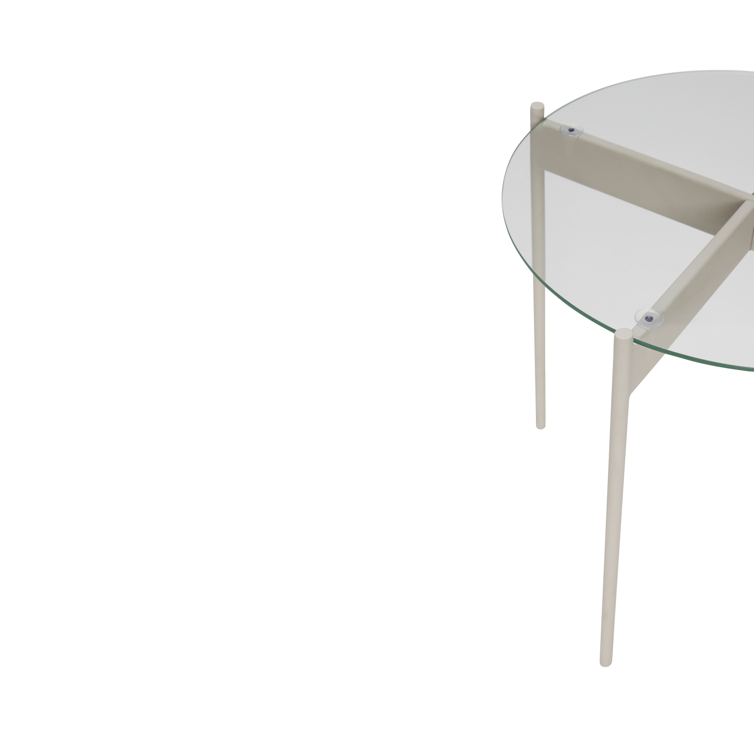 Beam Side Table Sand-colored