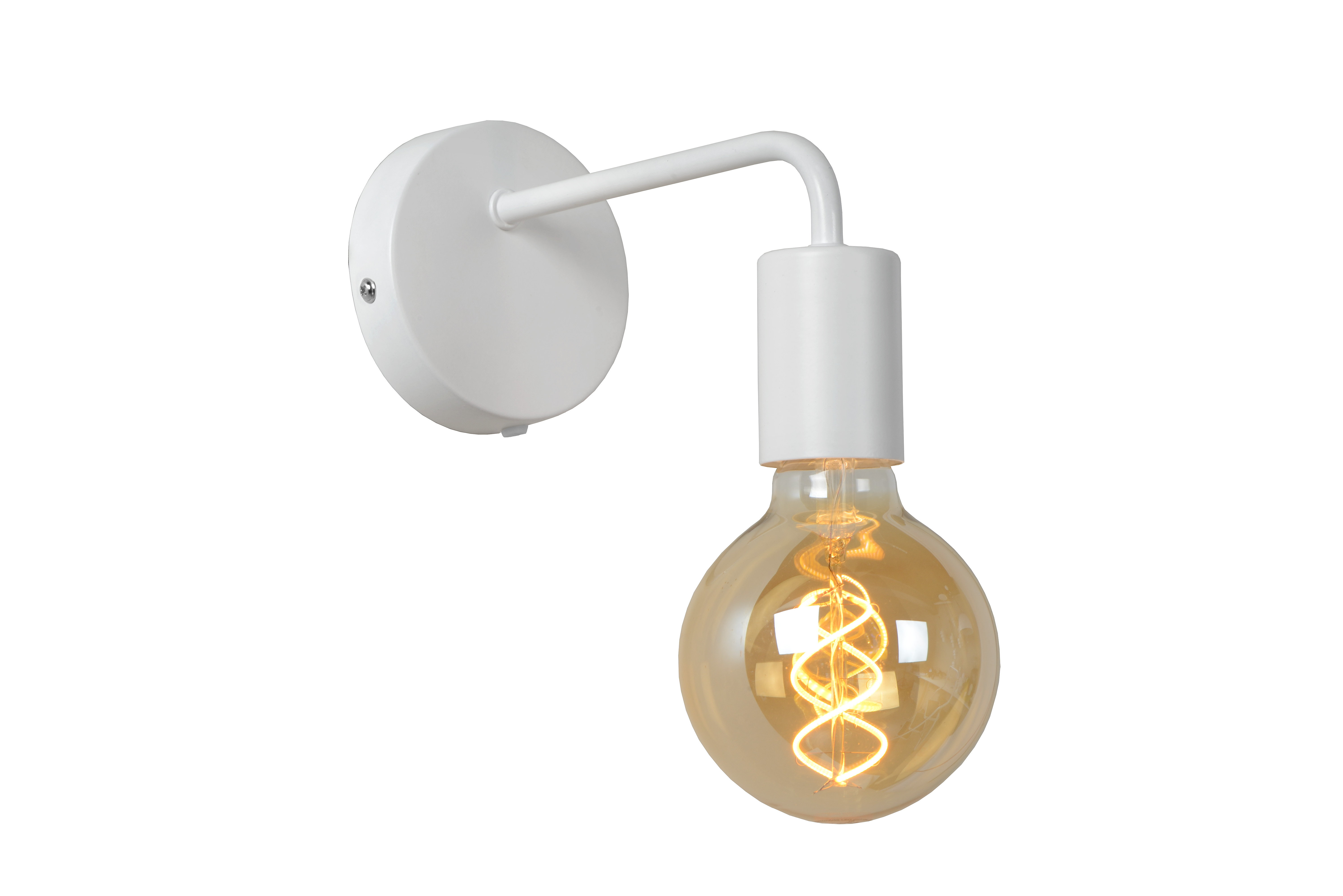 Scott Wall Lamp Iron White