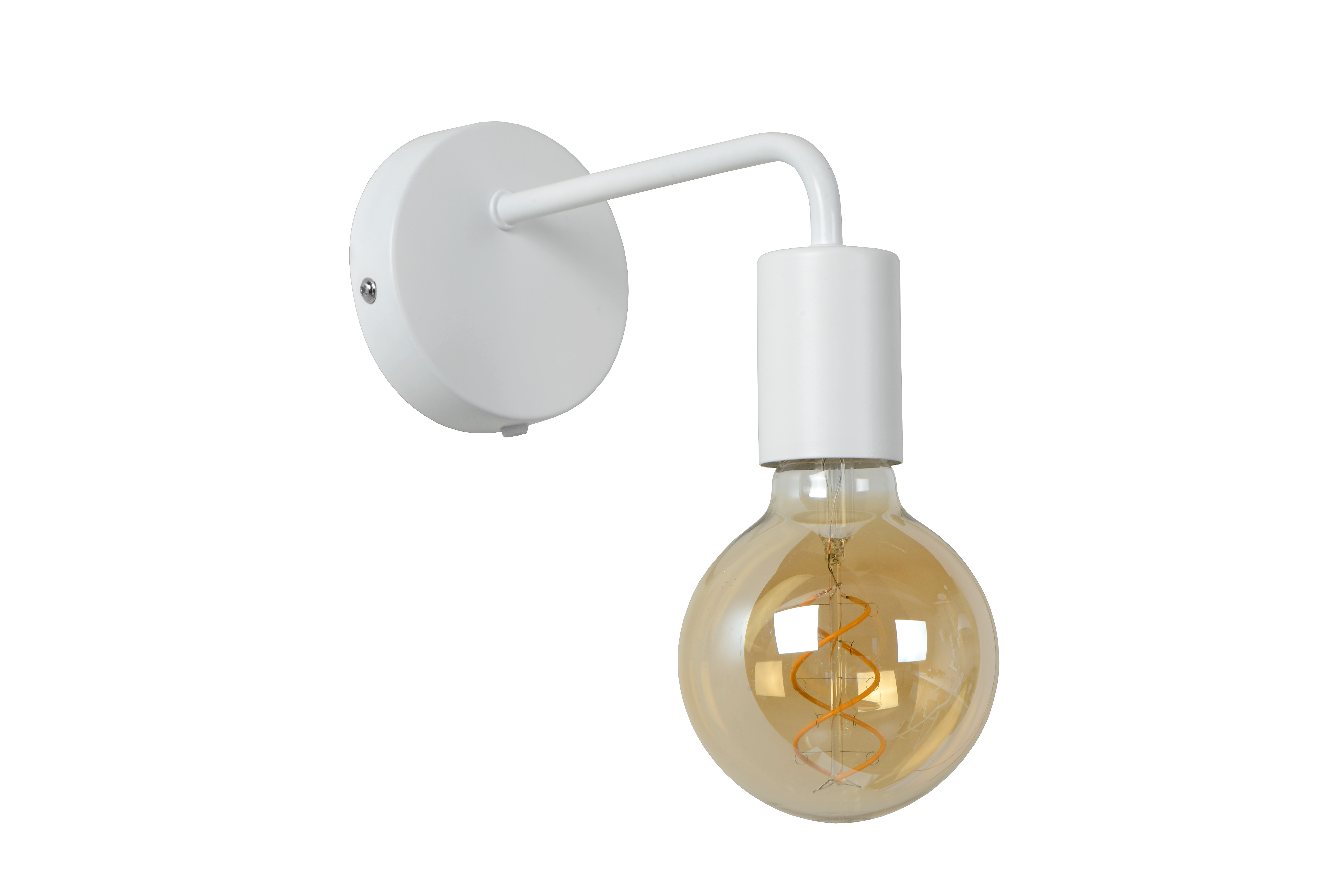 Scott Wall Lamp Iron White