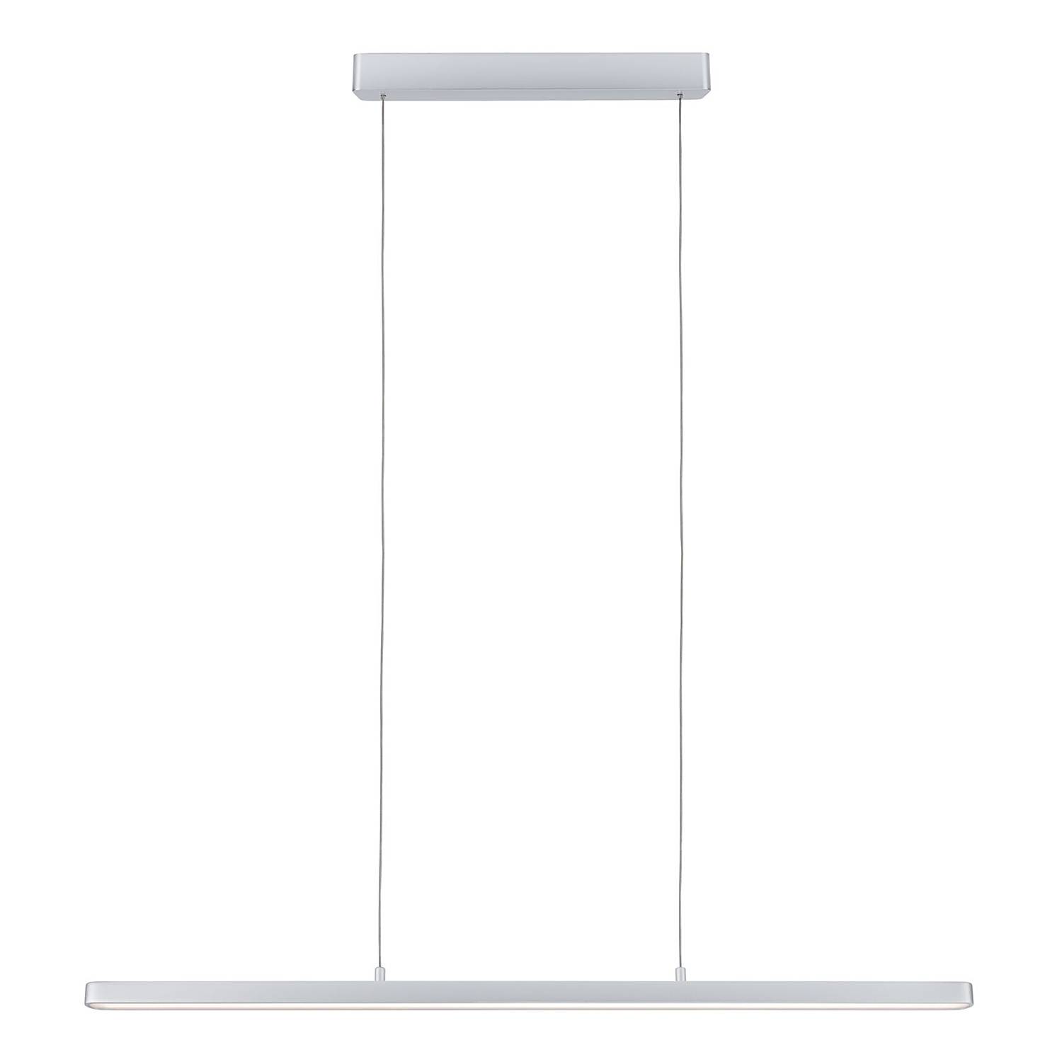 Lento Pendelleuchte Aluminium Kunststoff Grau