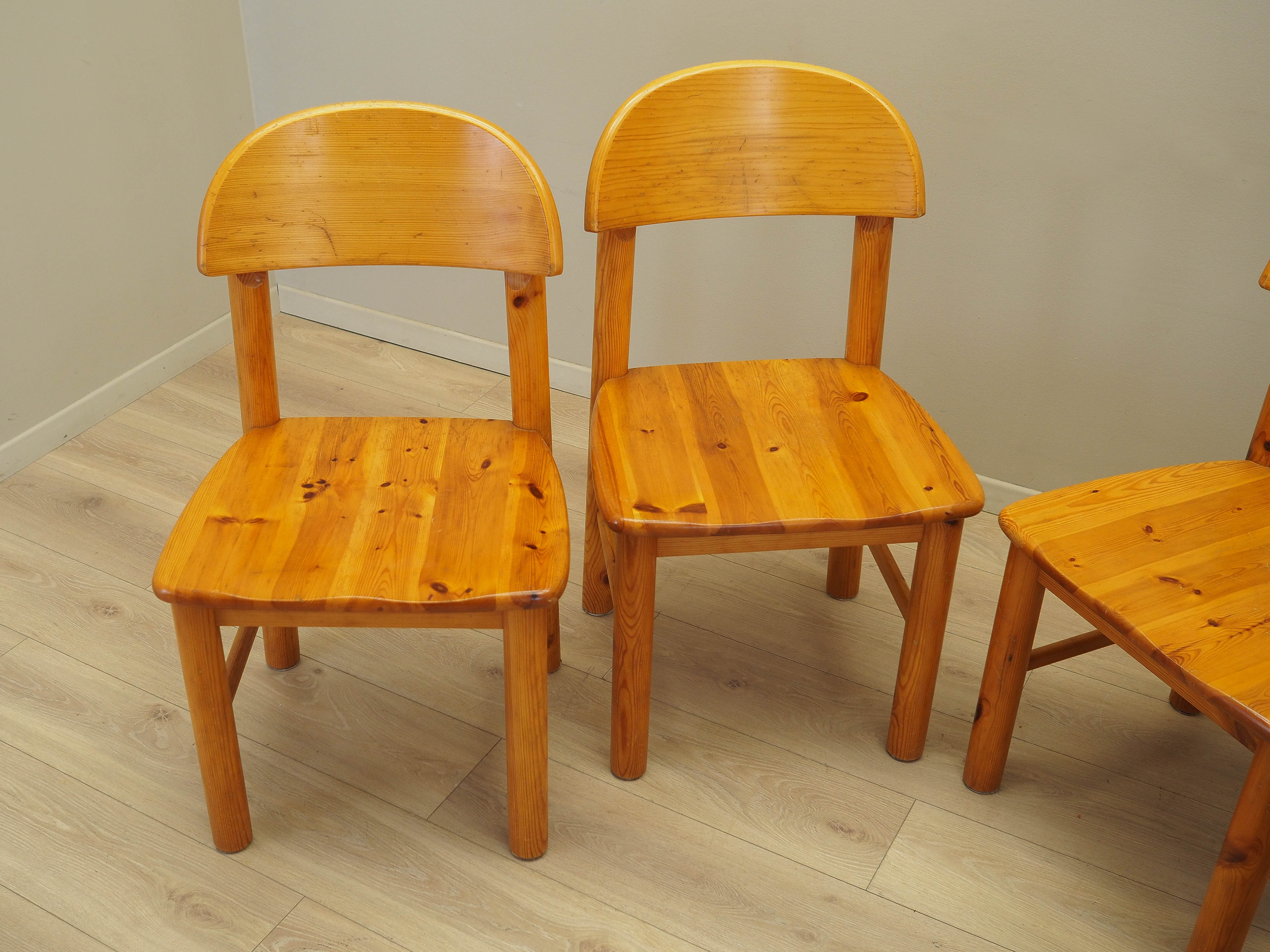Chair Set 4-piece Brown 1960s