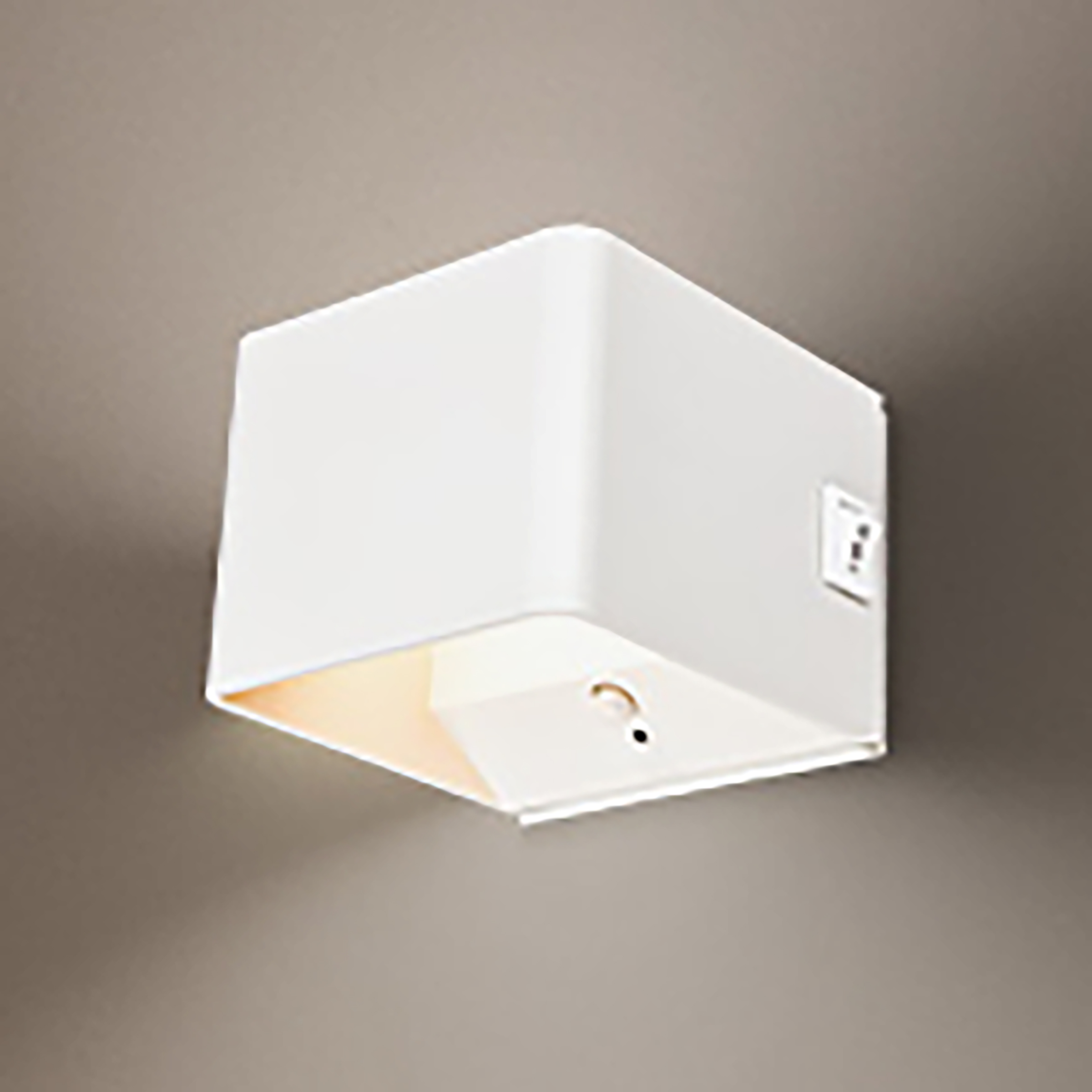 Borra Akku LED-Wandleuchte Aluminium Weiß
