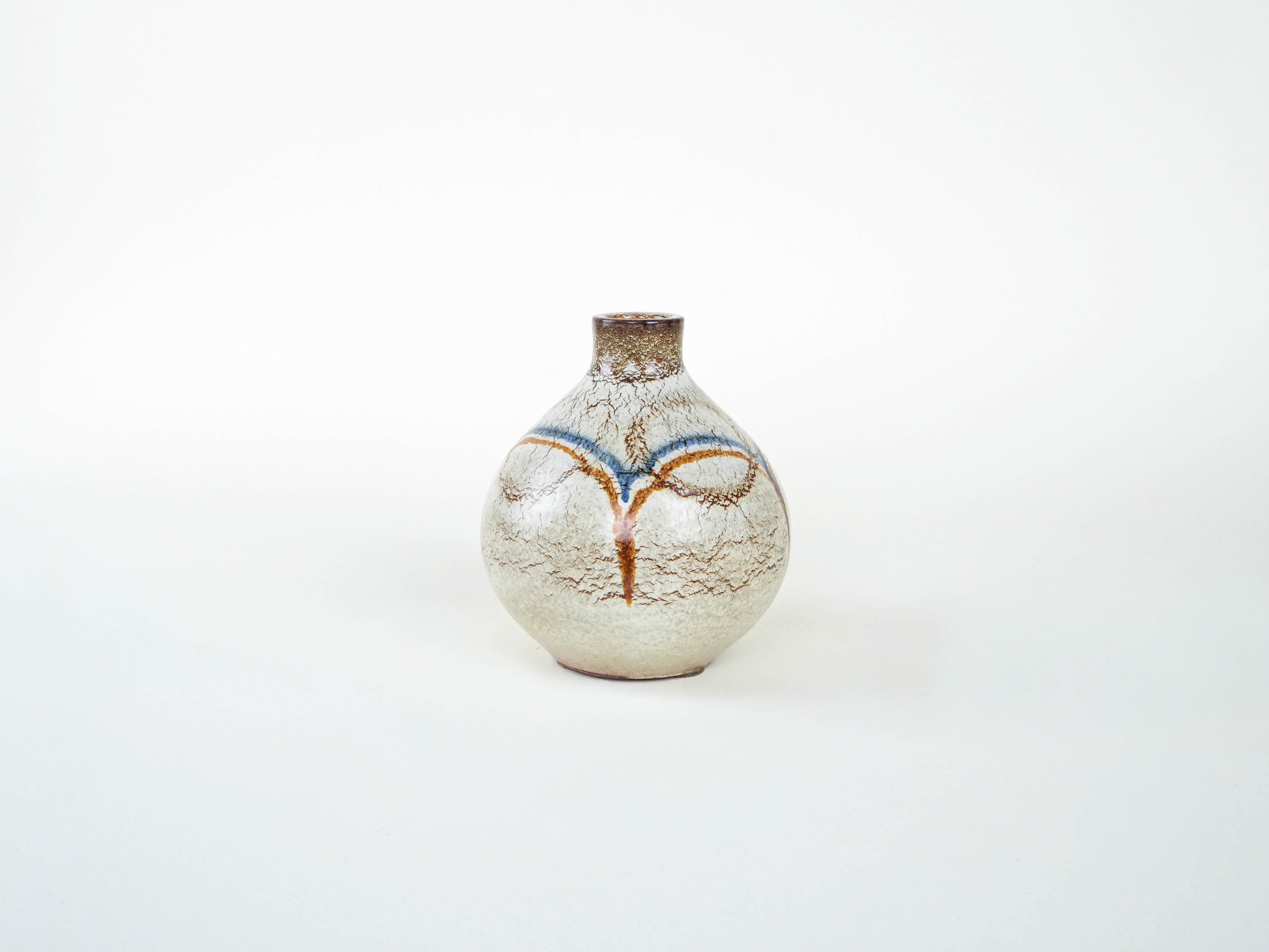 Ceramic vase Multi-colored 1960s