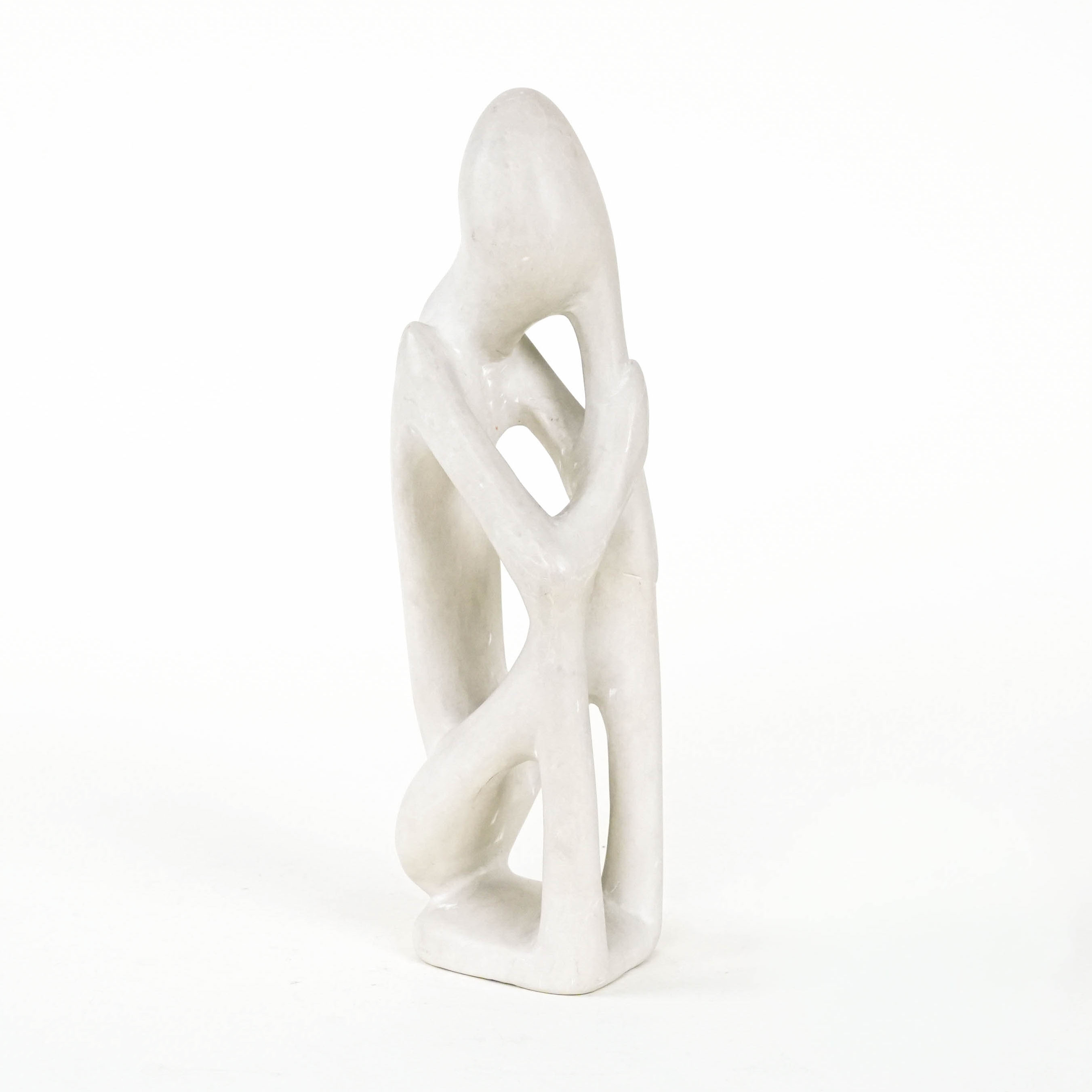 Skulptur Modernistisch Creme 1980er Jahre