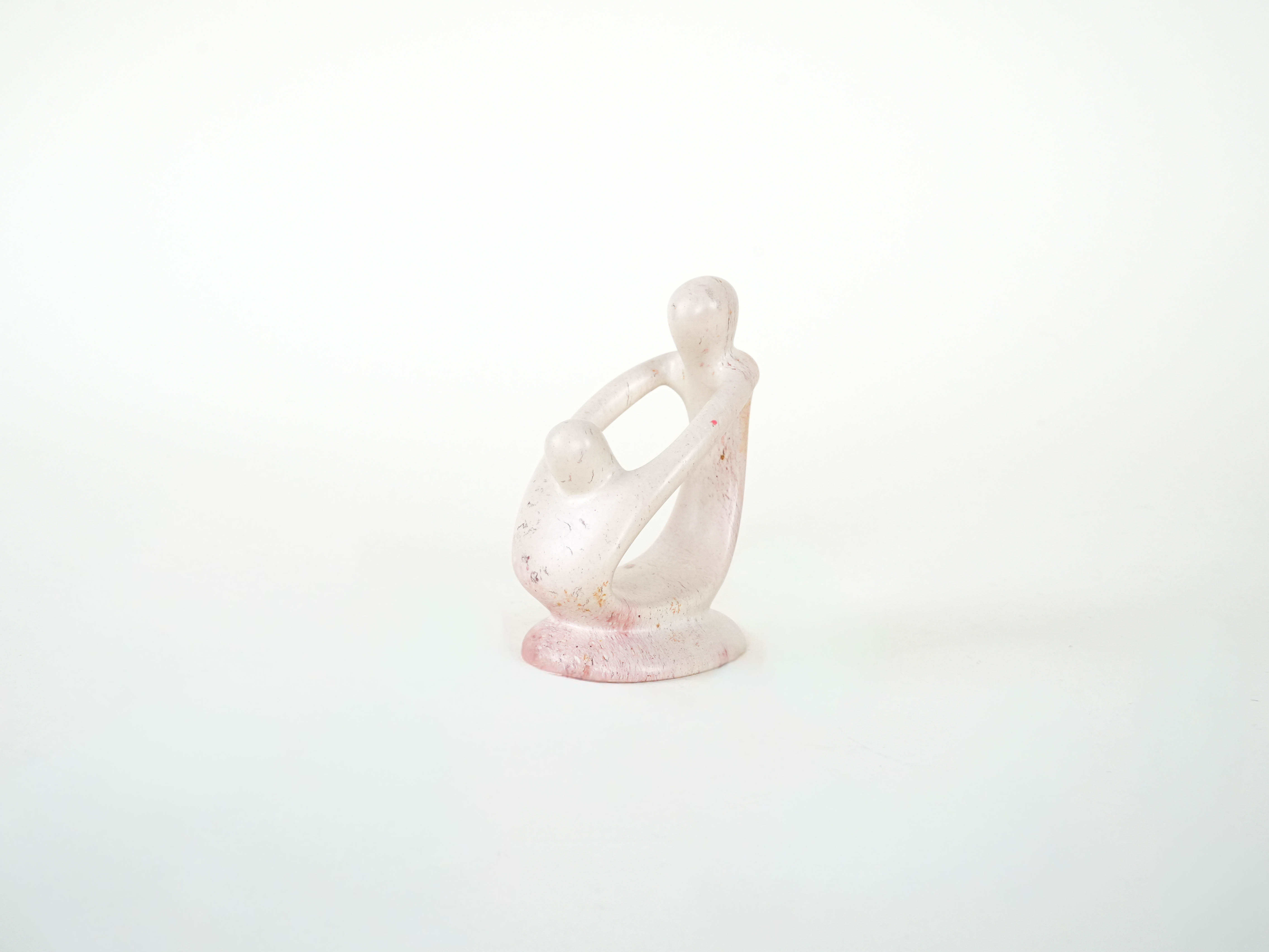 Abstract Sculpture Cream 1980s