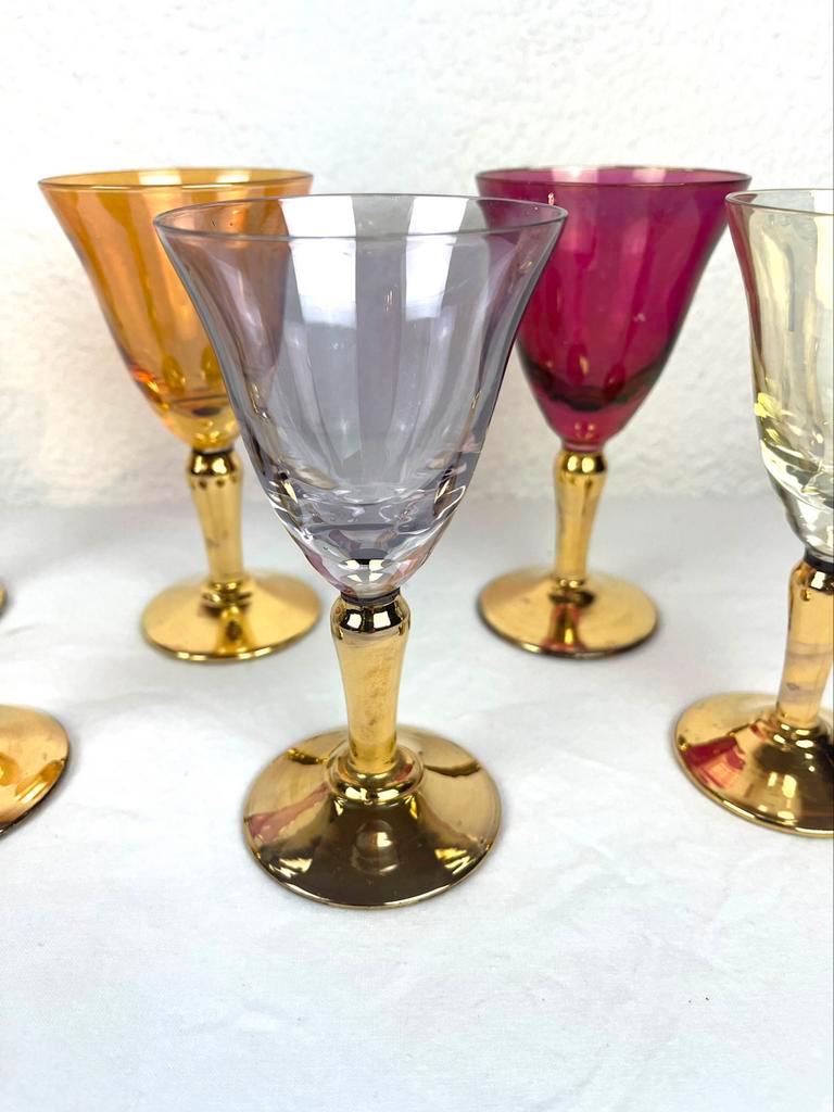 Aperitif glasses 6x Glass