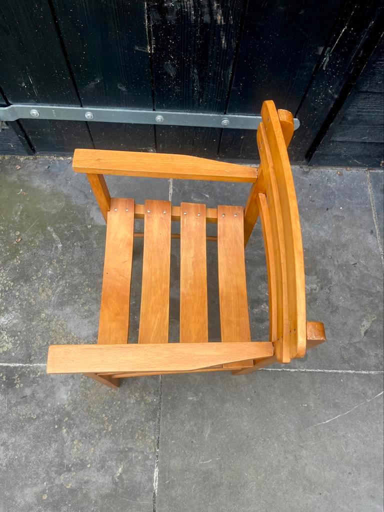 Kinderstuhl Holz Braun