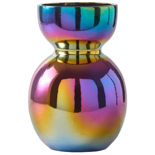 Kugel Vase Mehrfarbig