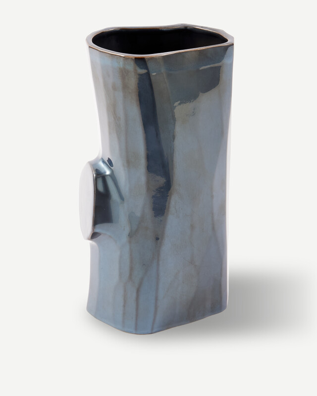 Log M Vase Grey