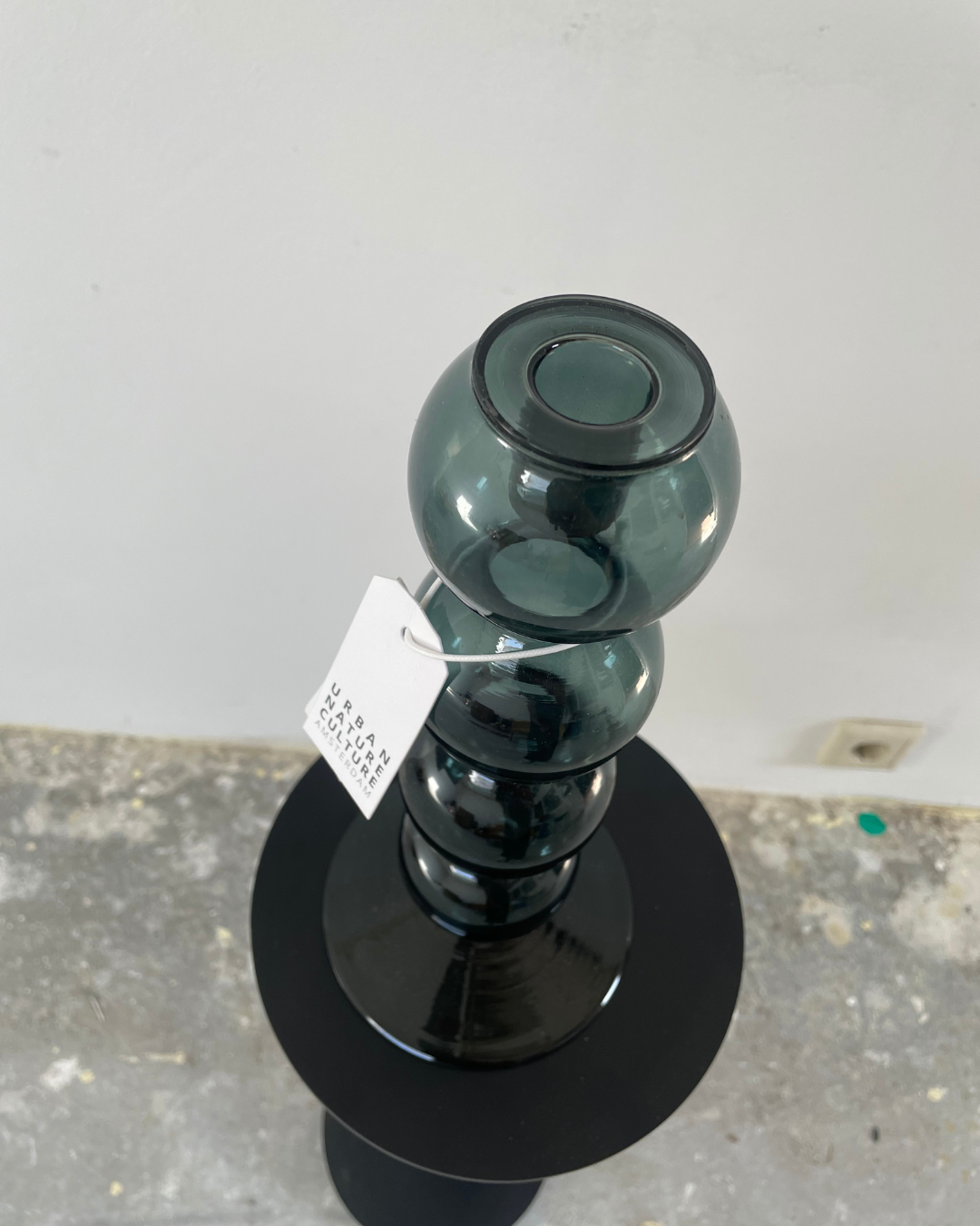 Pollini Candle Holder Green
