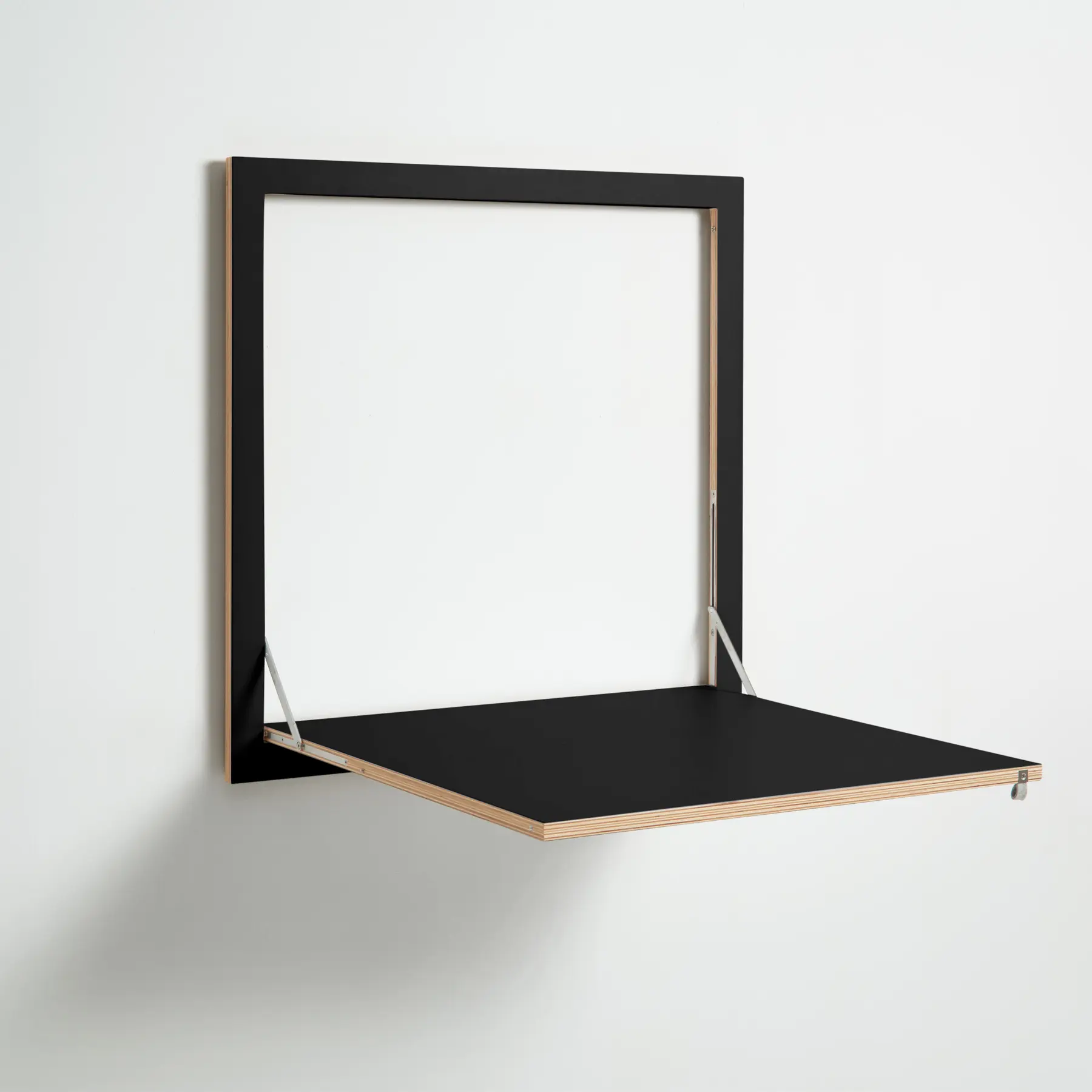 Fläpps Kitchen Table Black 80 x 80cm