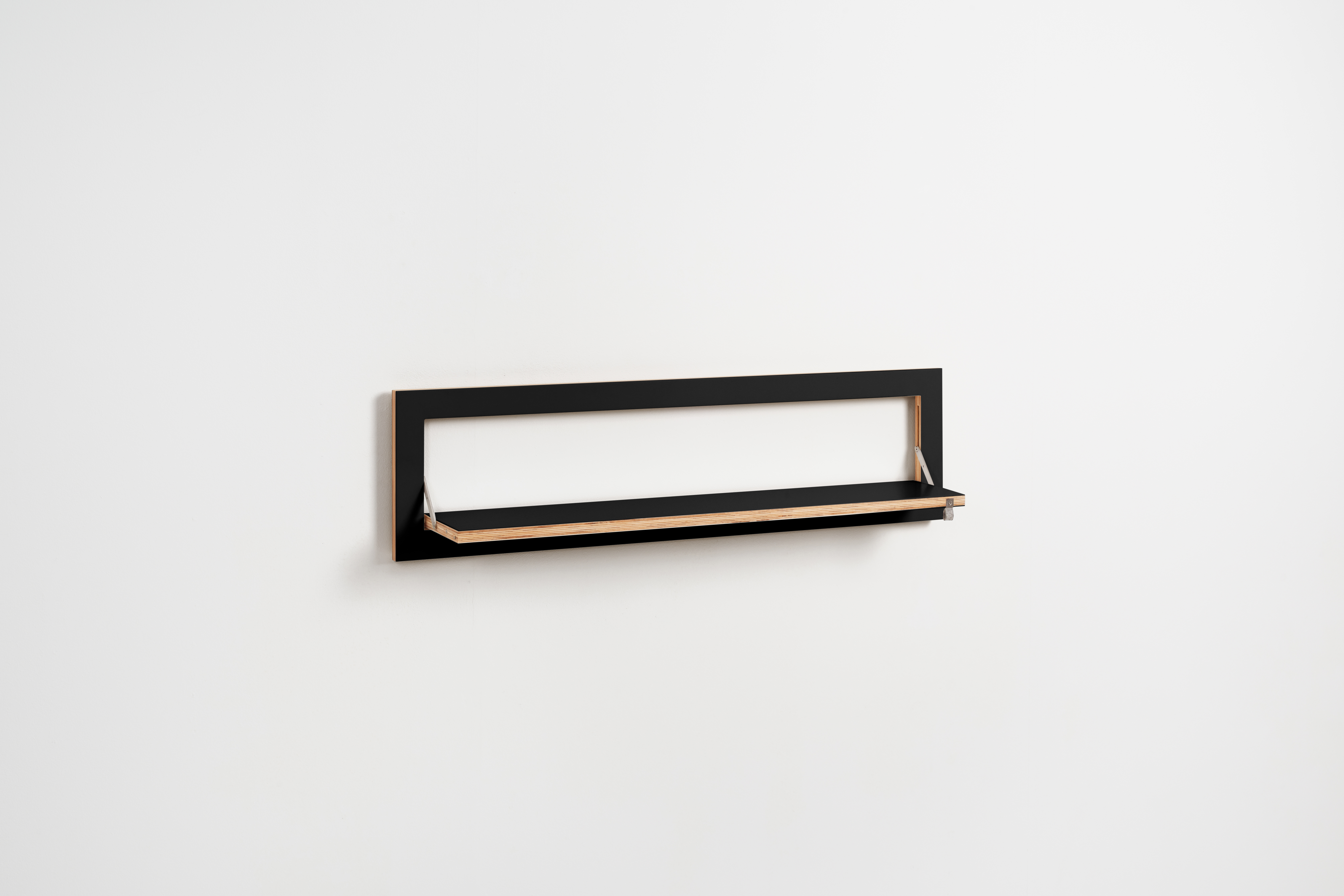 Fläpps Shelf Black 100 x 27cm