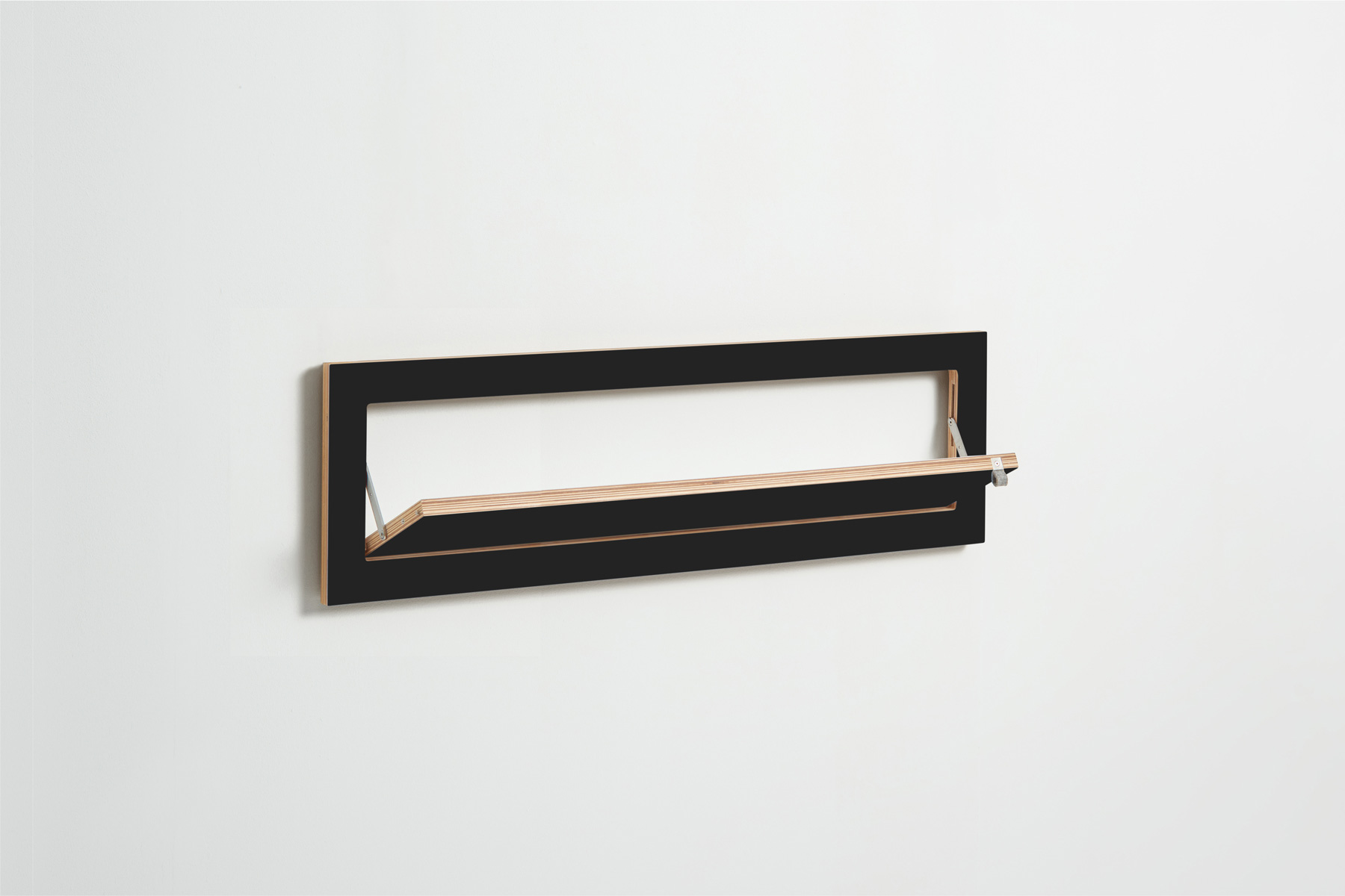 Fläpps Shoe Rack Black 100 x 27cm