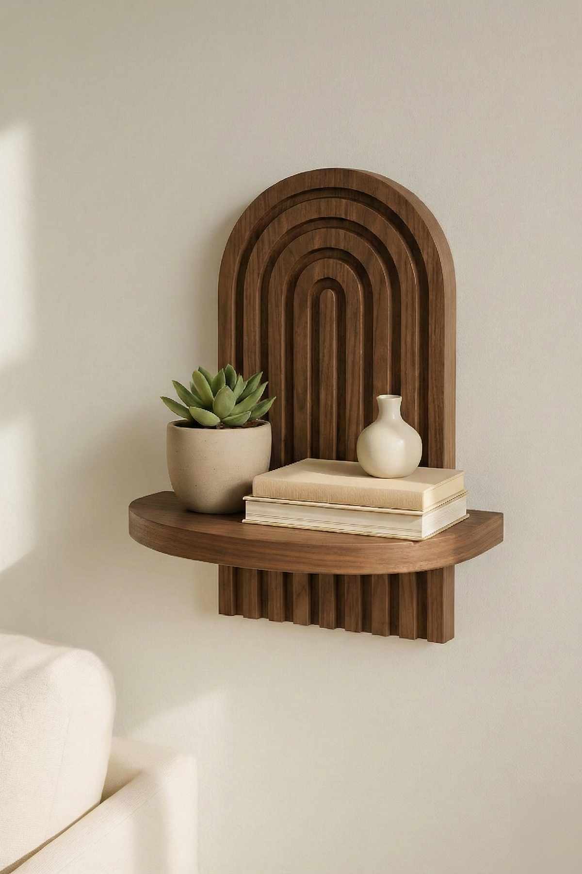 Artmtkwll1 Shelf Brown
