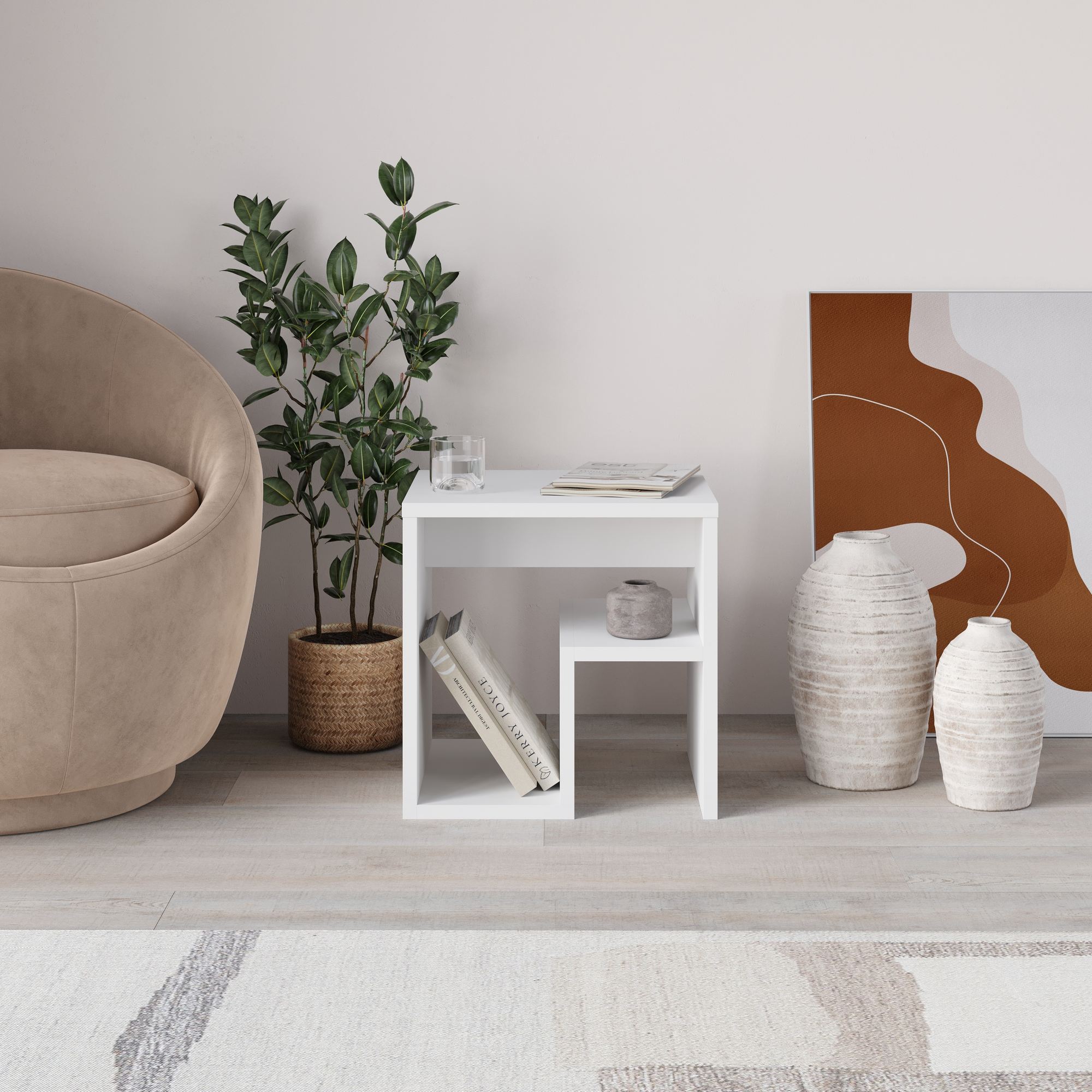 Bon Coffee Table White