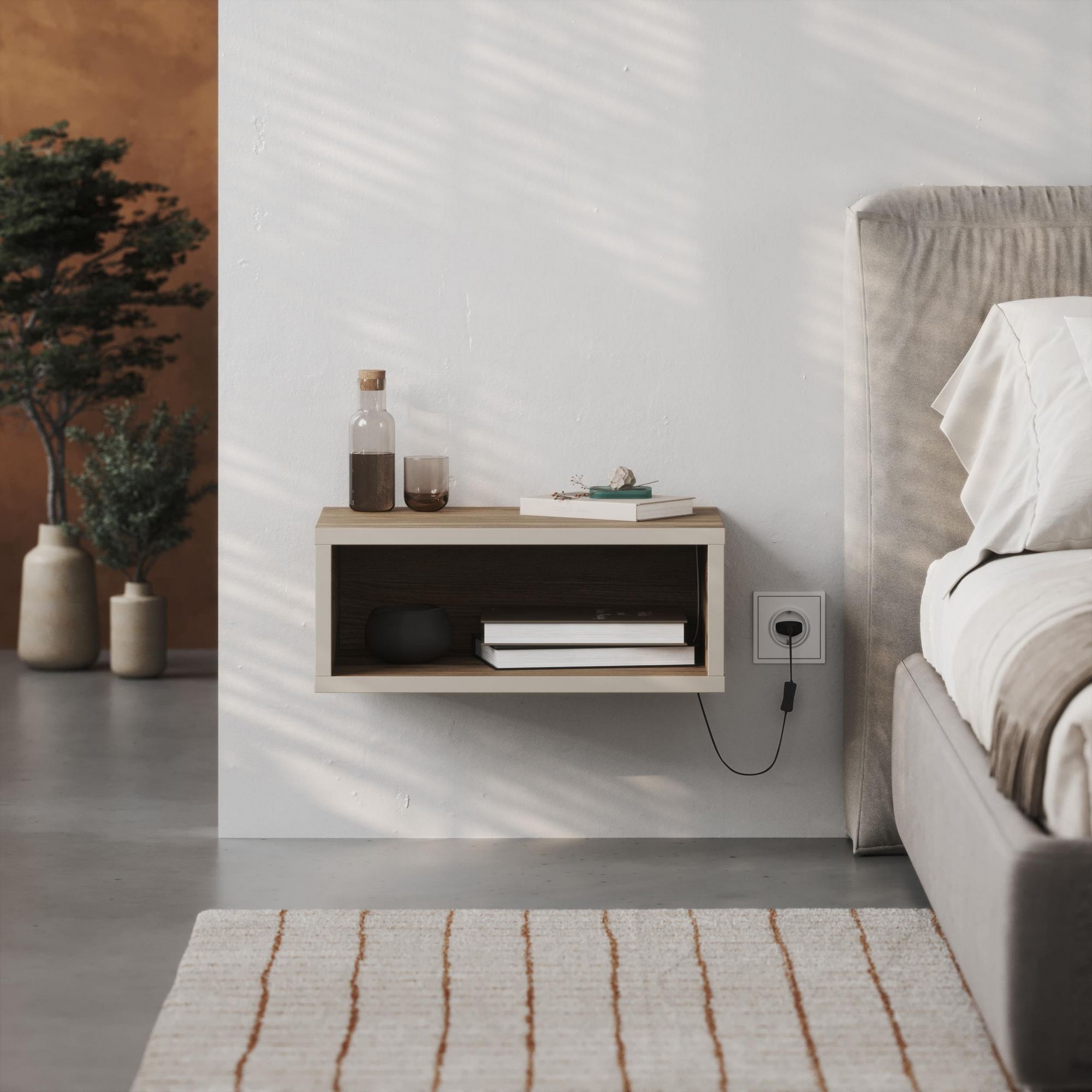 Brik Nightstand Oud