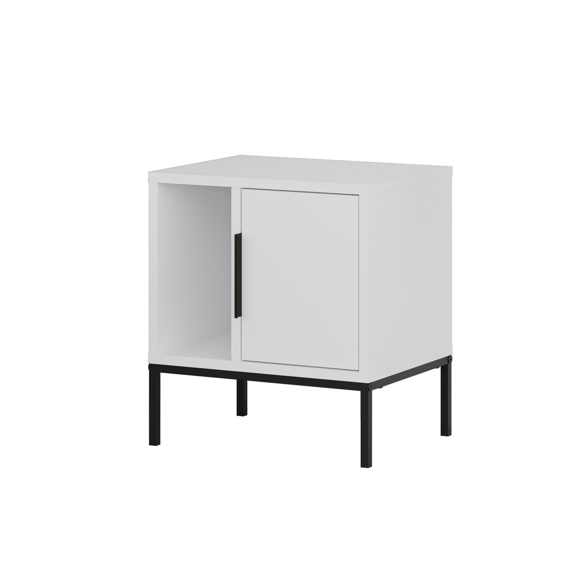 Glynn Nightstand White