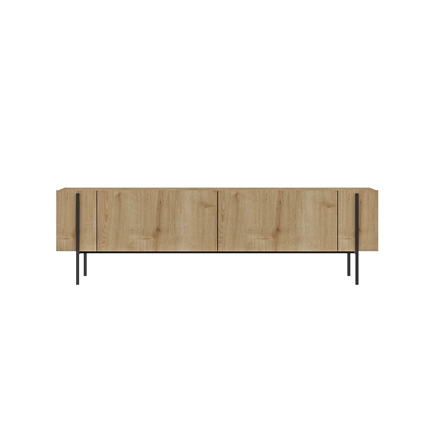 Herman Lowboard Sapphire Oak Look