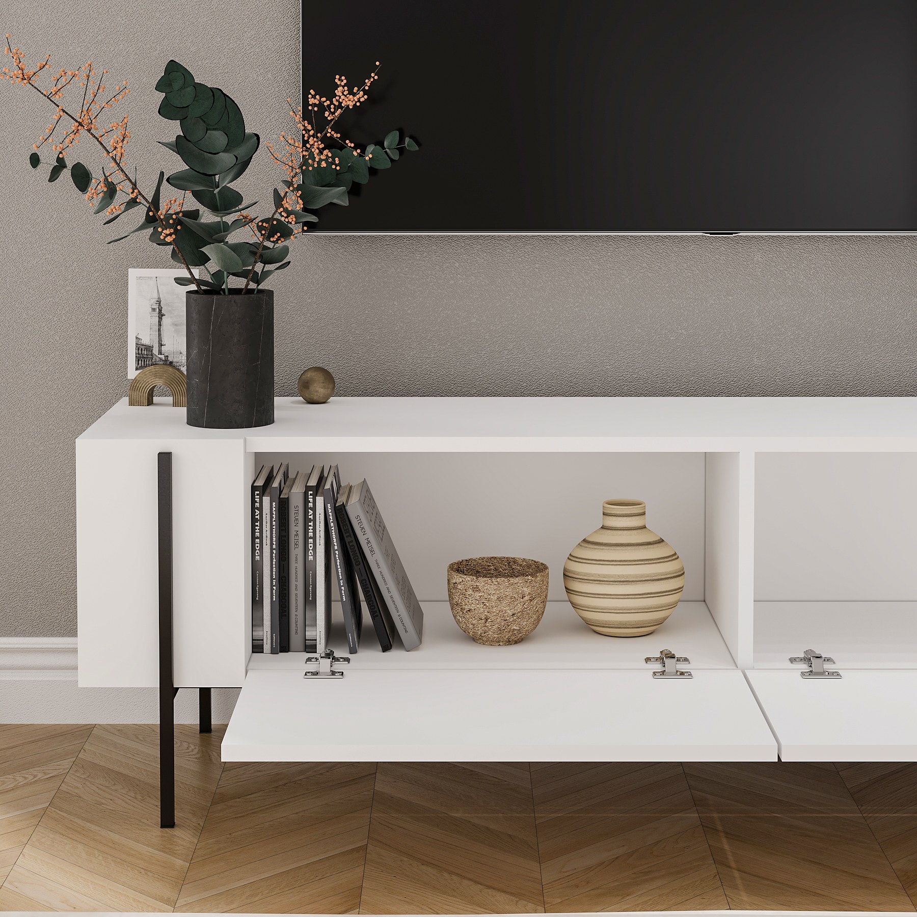 Herman Lowboard Weiß
