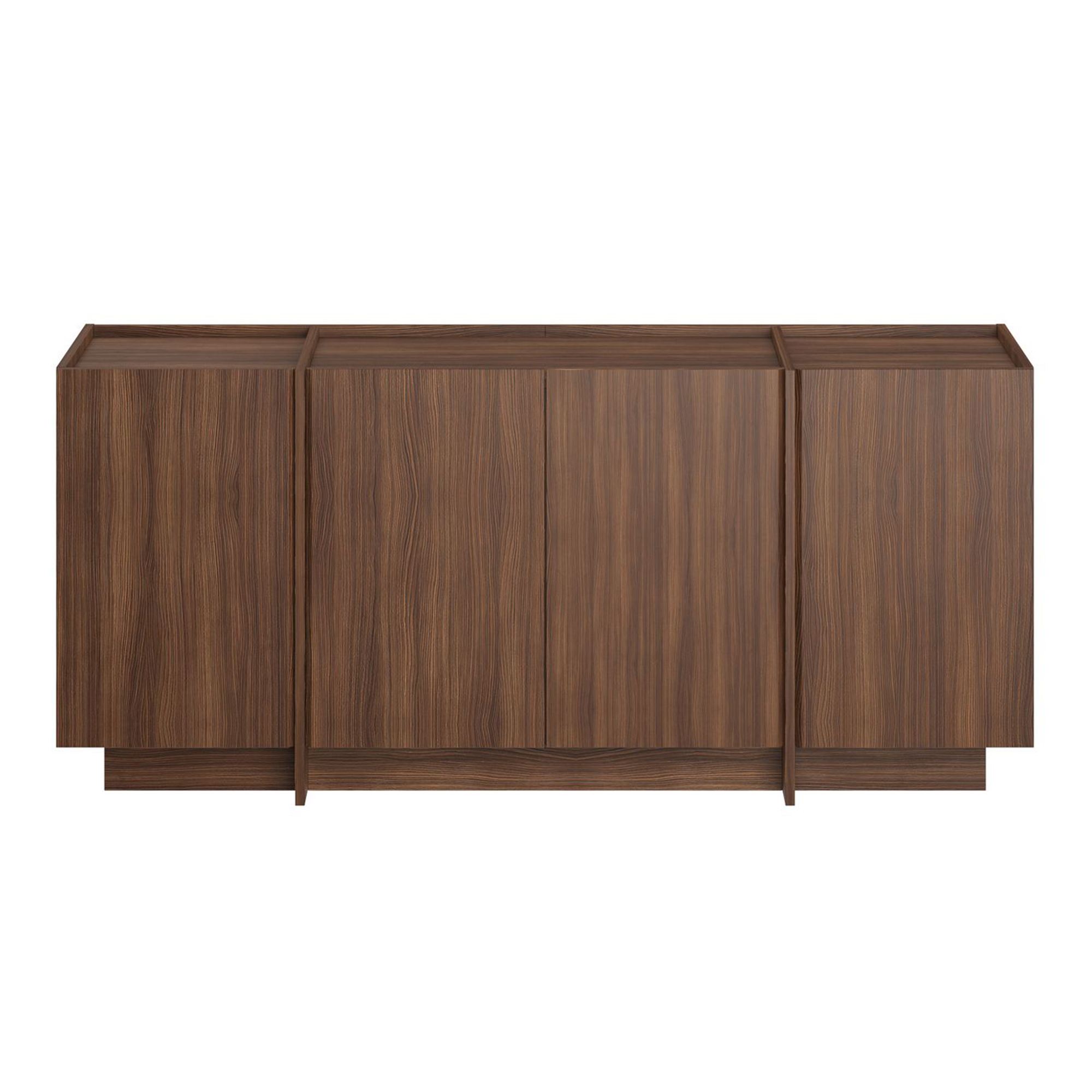 Dorma Wardrobe Milano Walnut Brown Look