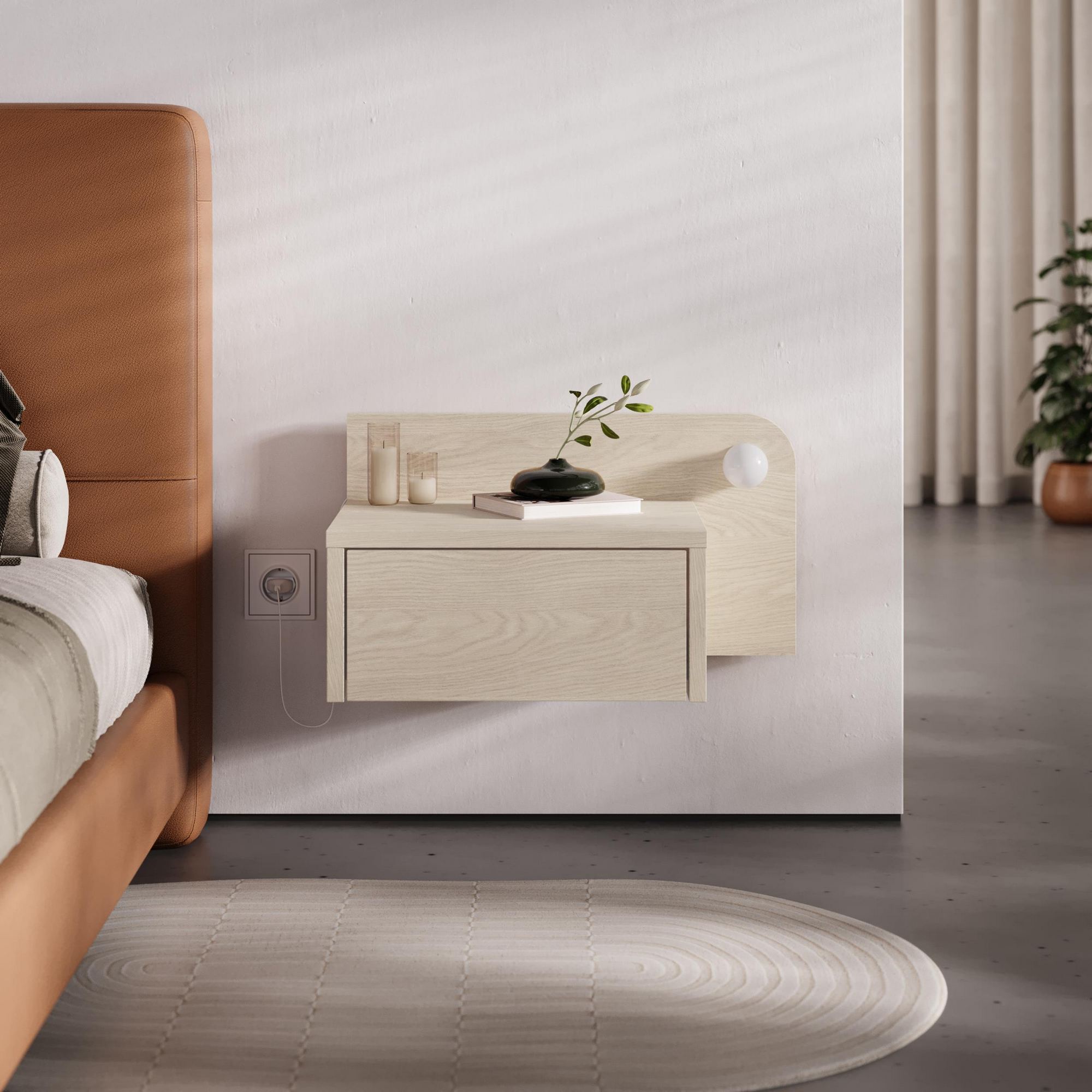 Dotta Nightstand Cream